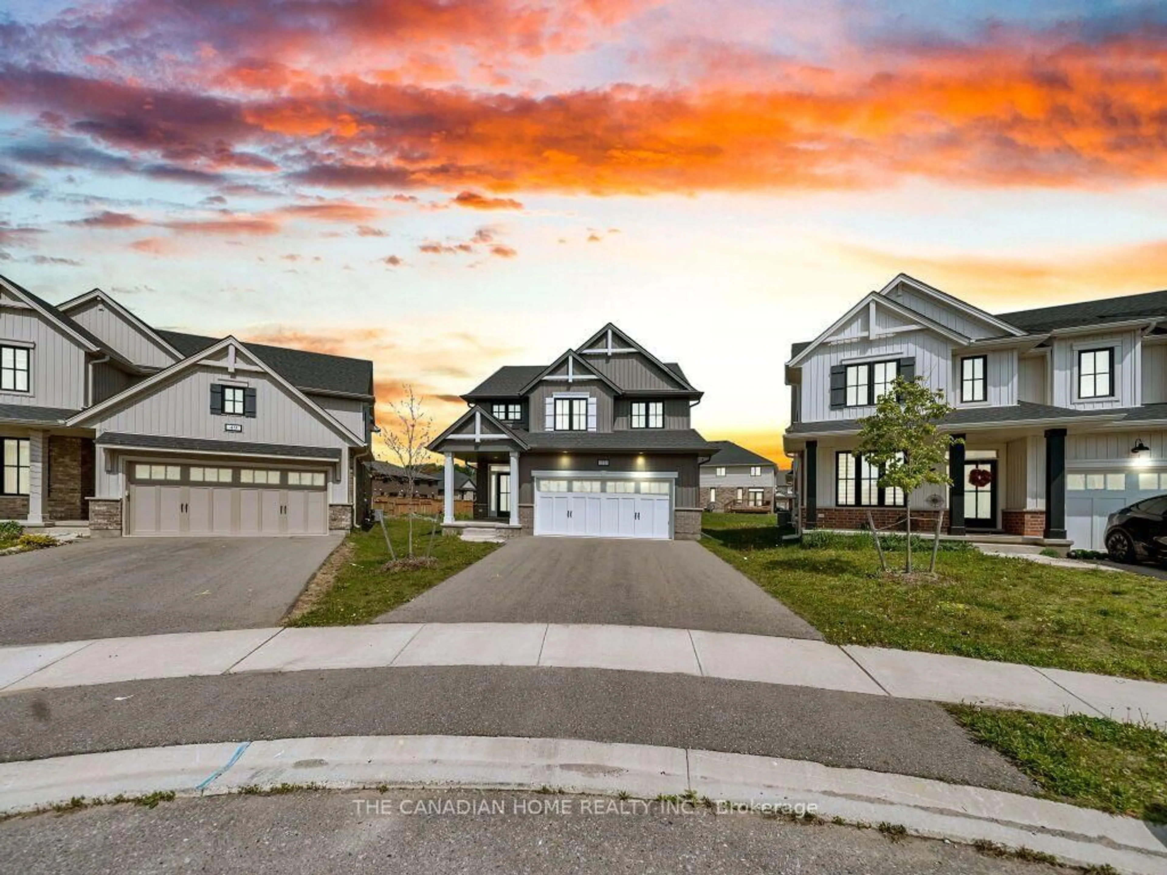 A pic from outside/outdoor area/front of a property/back of a property/a pic from drone, street for 51 Keba Cres, Tillsonburg Ontario N4G 1B5