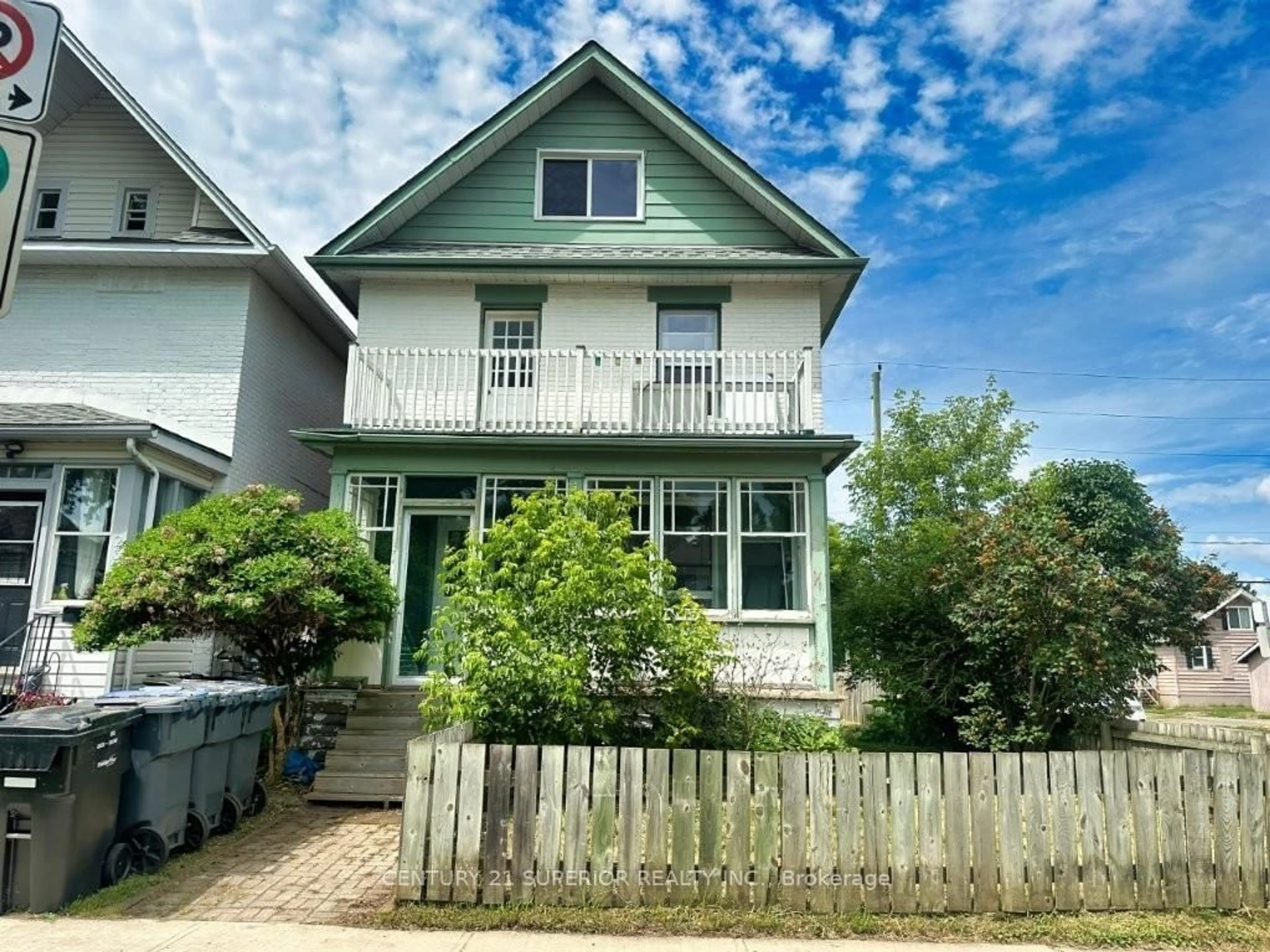 Home with vinyl exterior material, street for 241 Syndicate Ave, Thunder Bay Ontario P7C 3V9