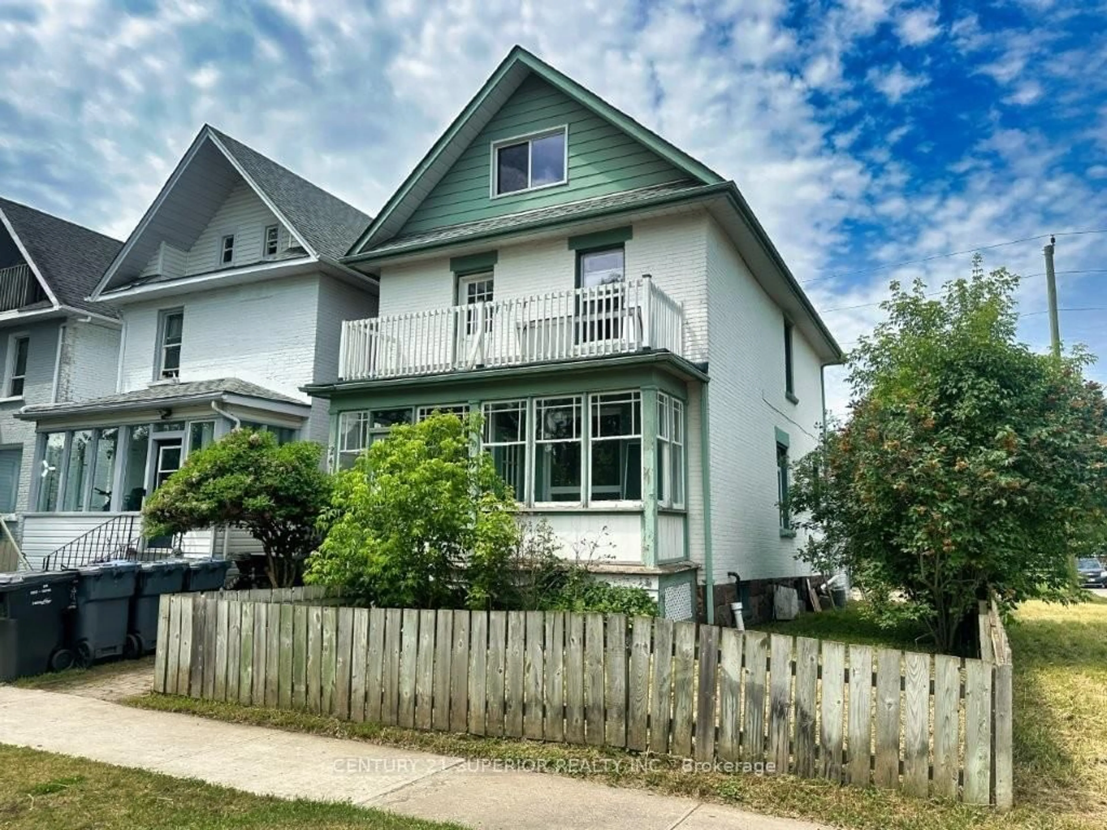 Home with vinyl exterior material, street for 241 Syndicate Ave, Thunder Bay Ontario P7C 3V9