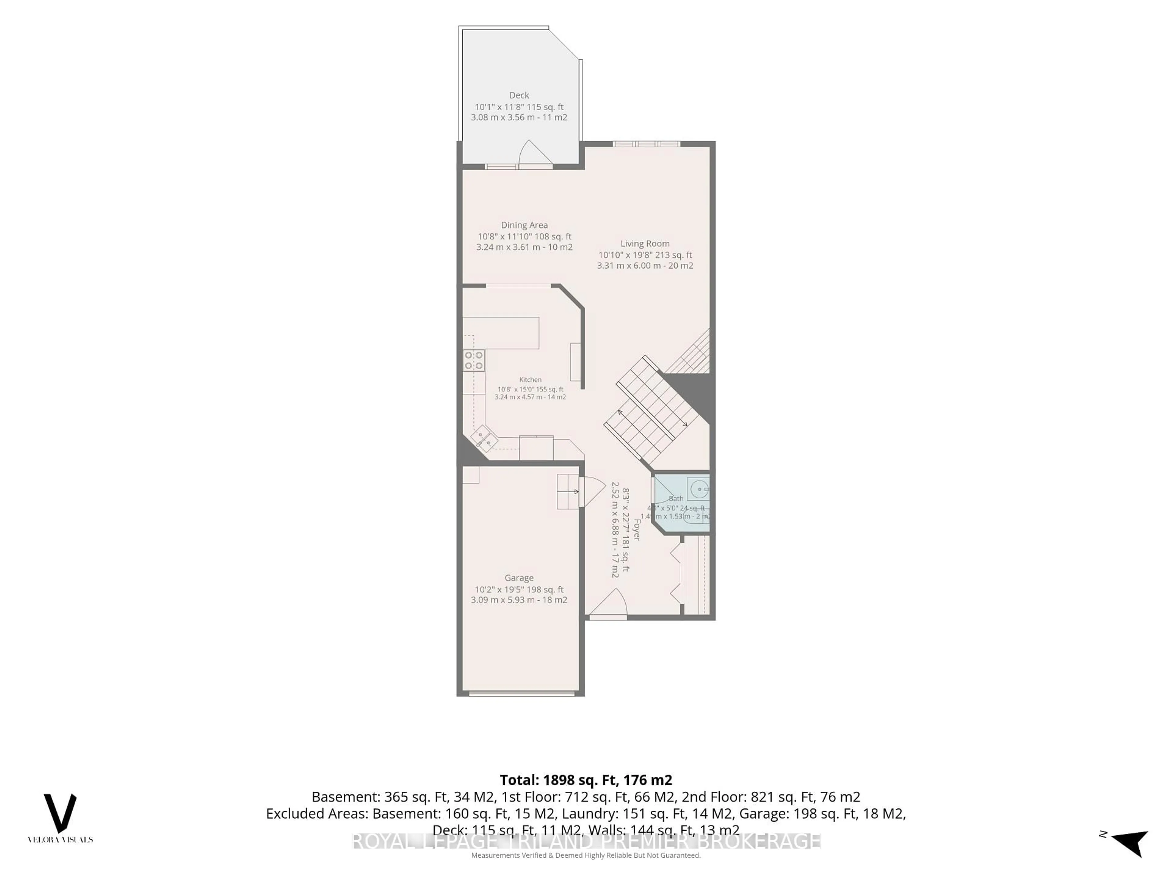 Floor plan for 155 Killarney Rd ##5, London North Ontario N5X 3X8