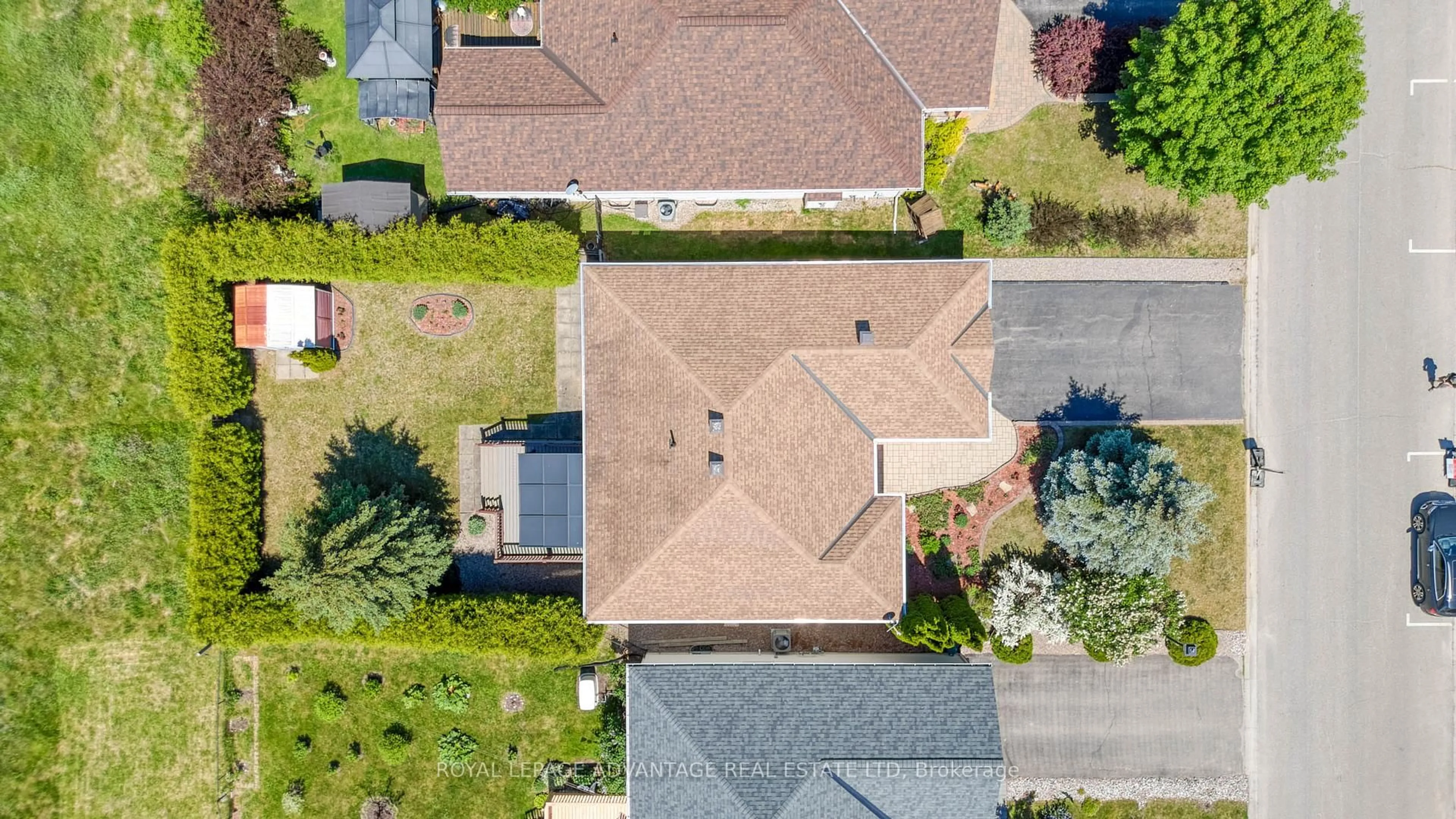 A pic from outside/outdoor area/front of a property/back of a property/a pic from drone, street for 15 Antonio Way, Perth Ontario K7H 3R5