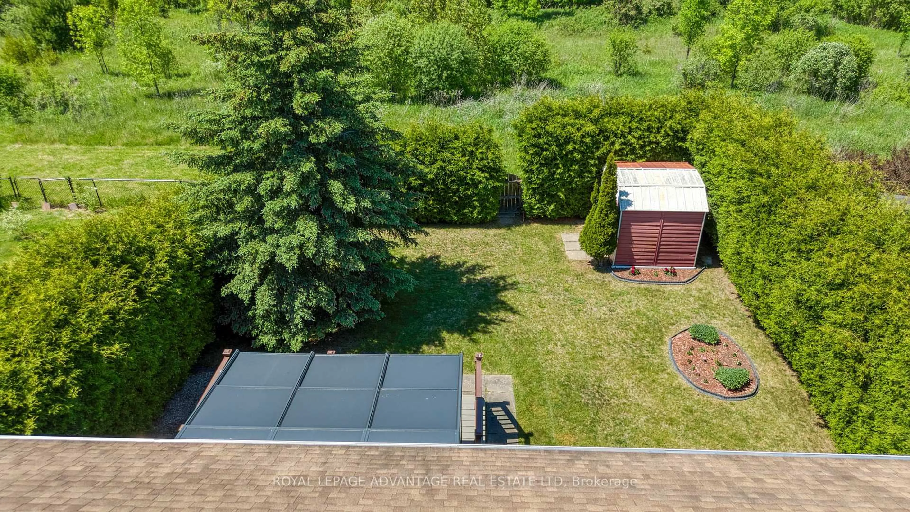 A pic from outside/outdoor area/front of a property/back of a property/a pic from drone, unknown for 15 Antonio Way, Perth Ontario K7H 3R5