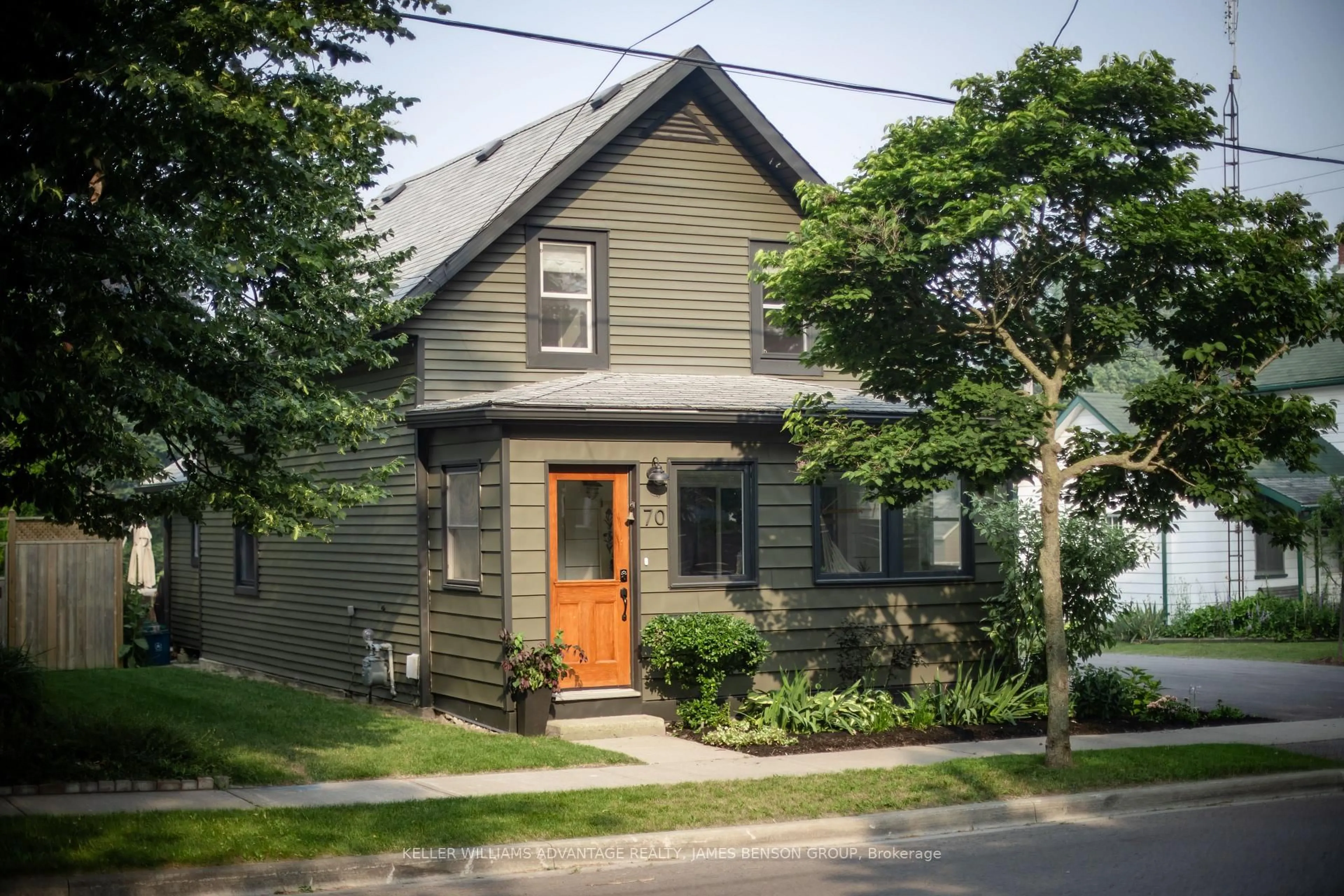 Home with vinyl exterior material, street for 70 Bramley St, Port Hope Ontario L1A 3K4