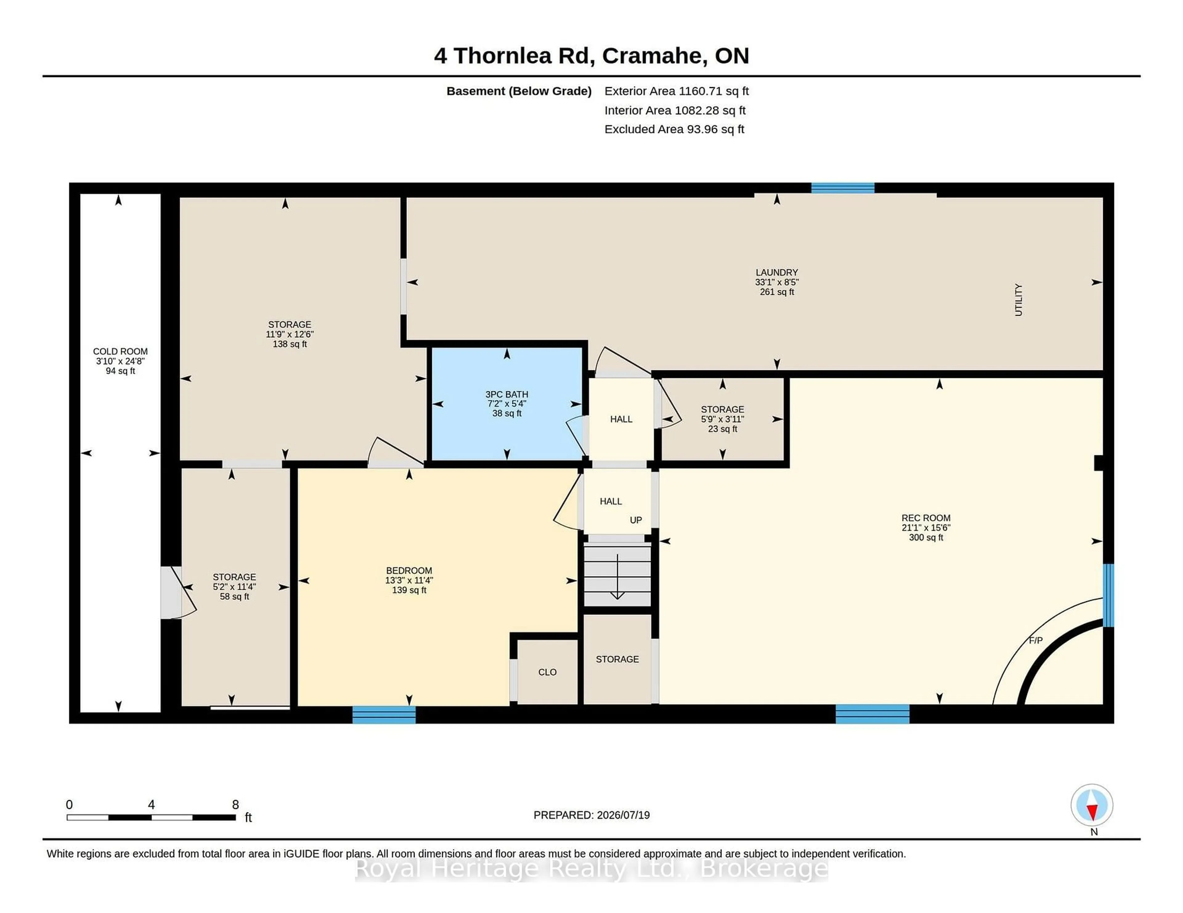 Floor plan for 4 Thornlea Rd, Cramahe Ontario K0K 1S0