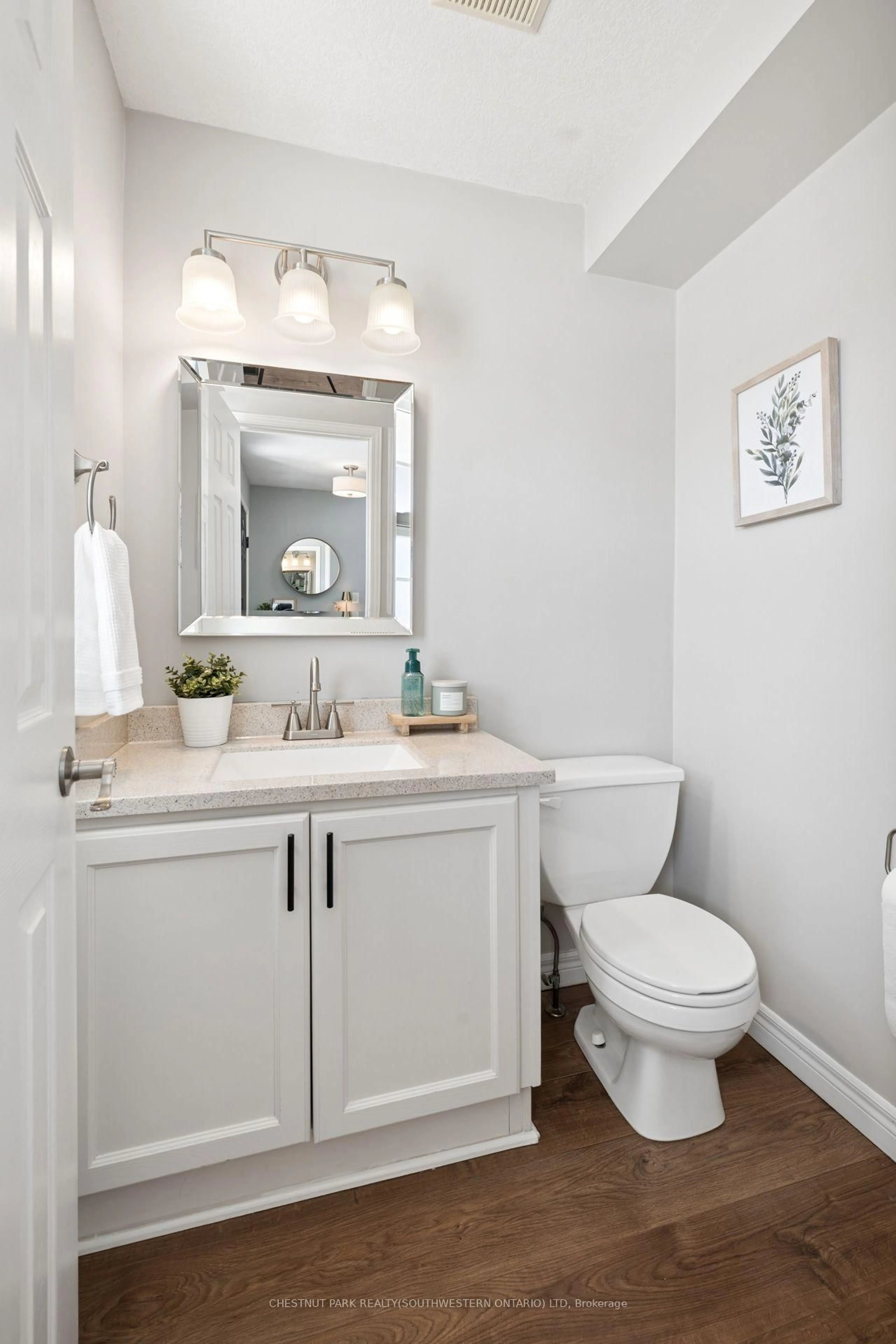 Contemporary bathroom, ceramic/tile floor for 72 Copper Leaf St, Kitchener Ontario N2E 3T5
