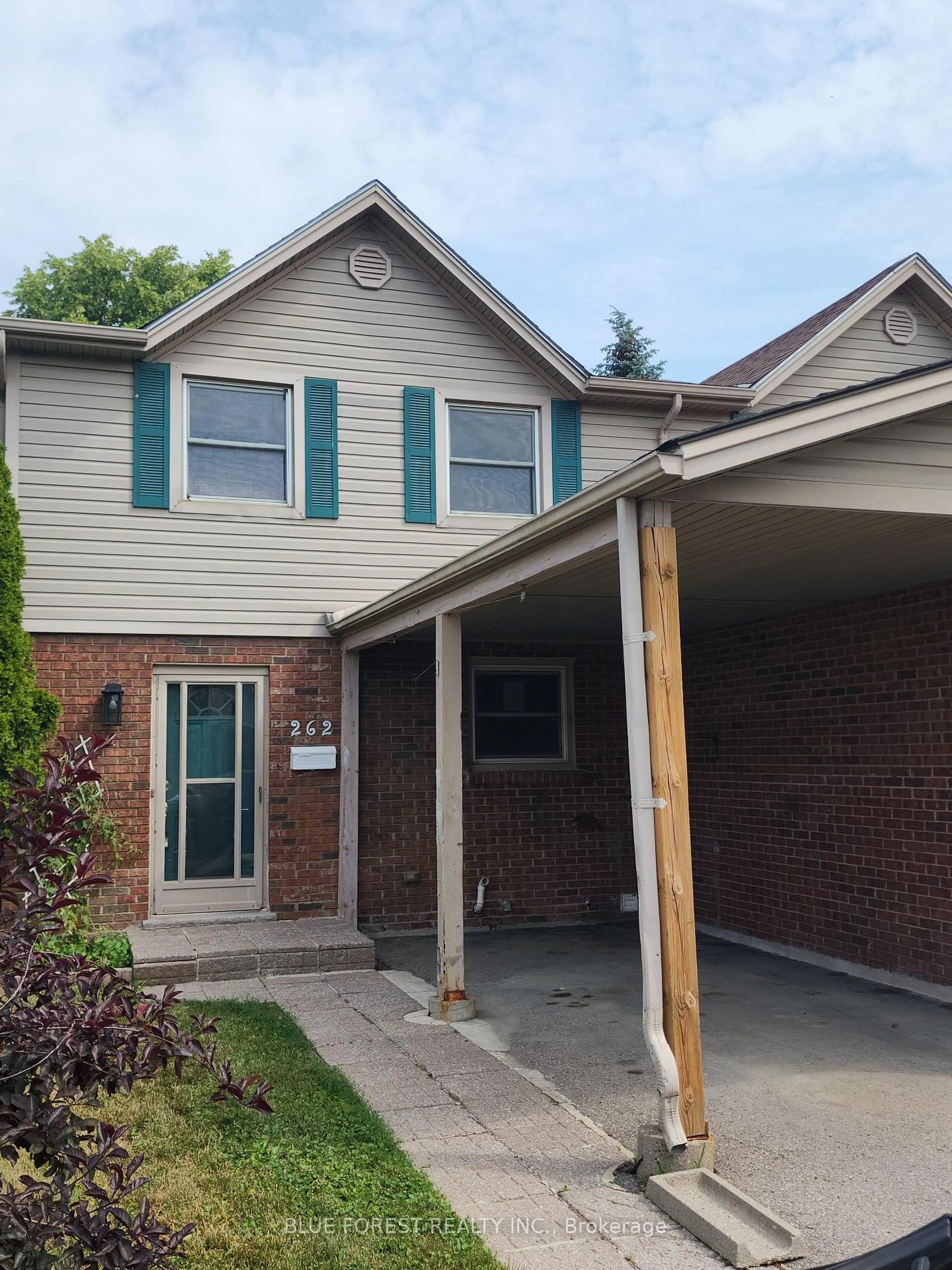 Home with brick exterior material, street for 1330 Jalna Blvd #262, London South Ontario N6E 2H7