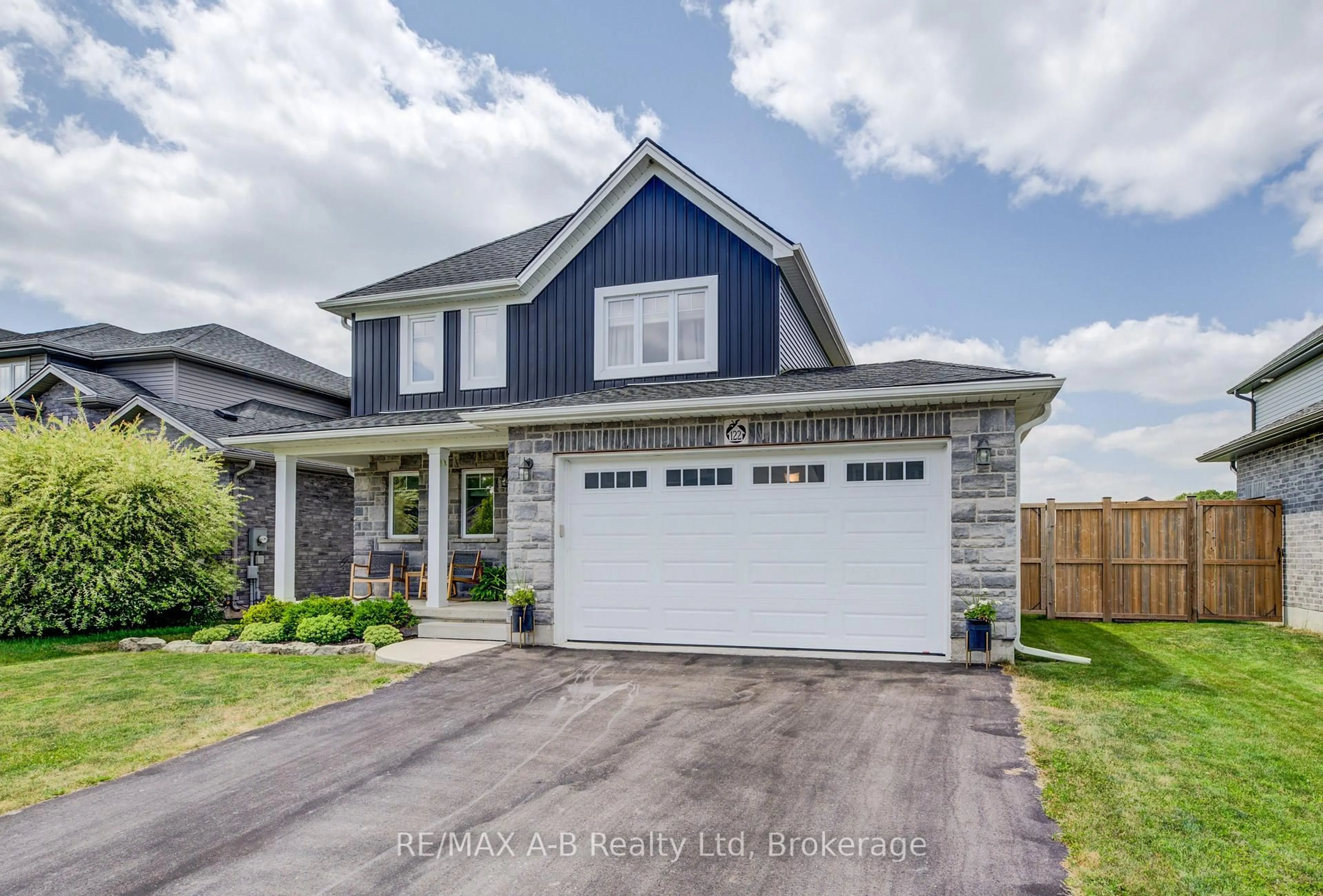 Home with brick exterior material, street for 122 Halliday Dr, East Zorra-Tavistock Ontario N0B 2R0