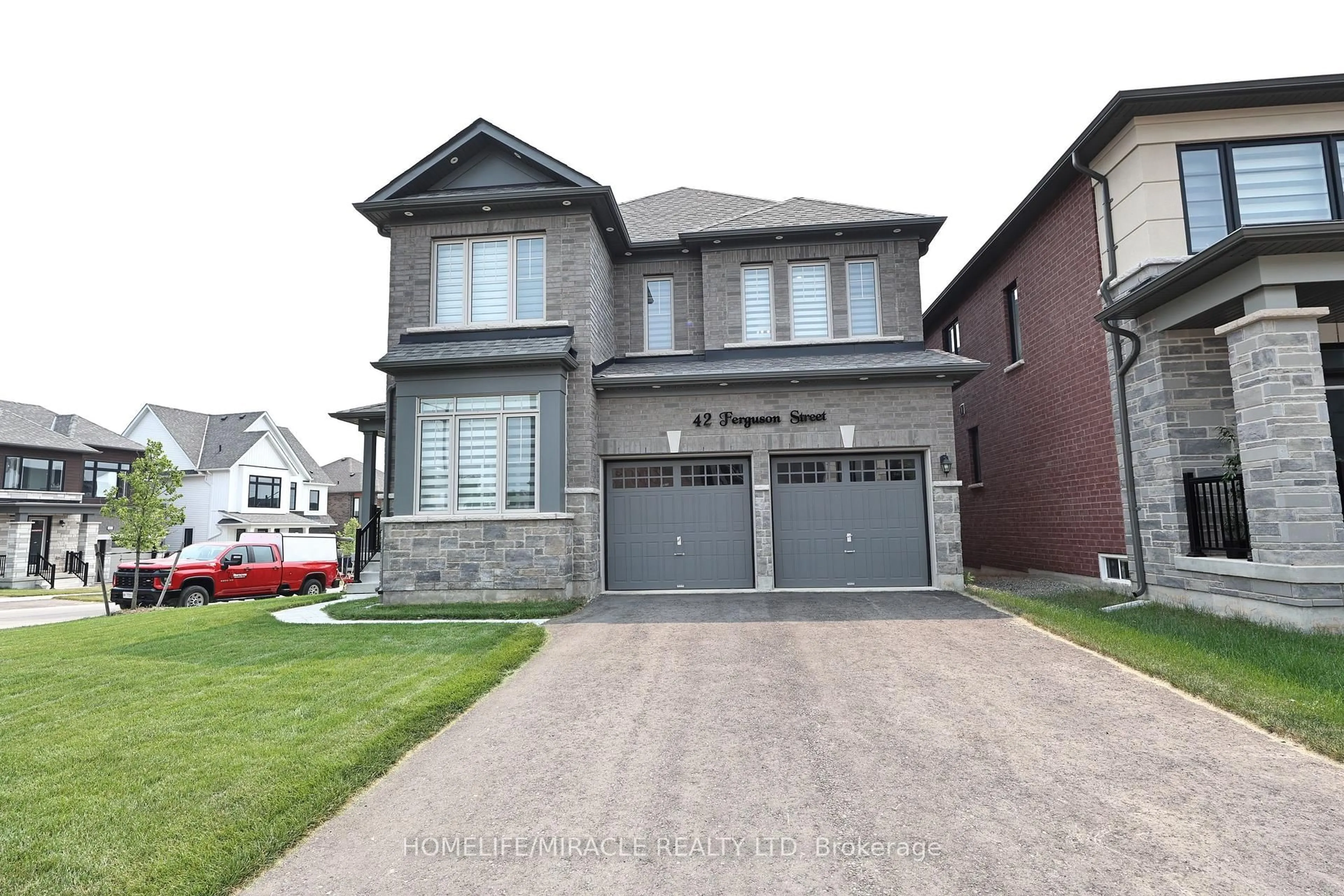 Home with brick exterior material, street for 42 Ferguson St, Erin Ontario N0B 1T0