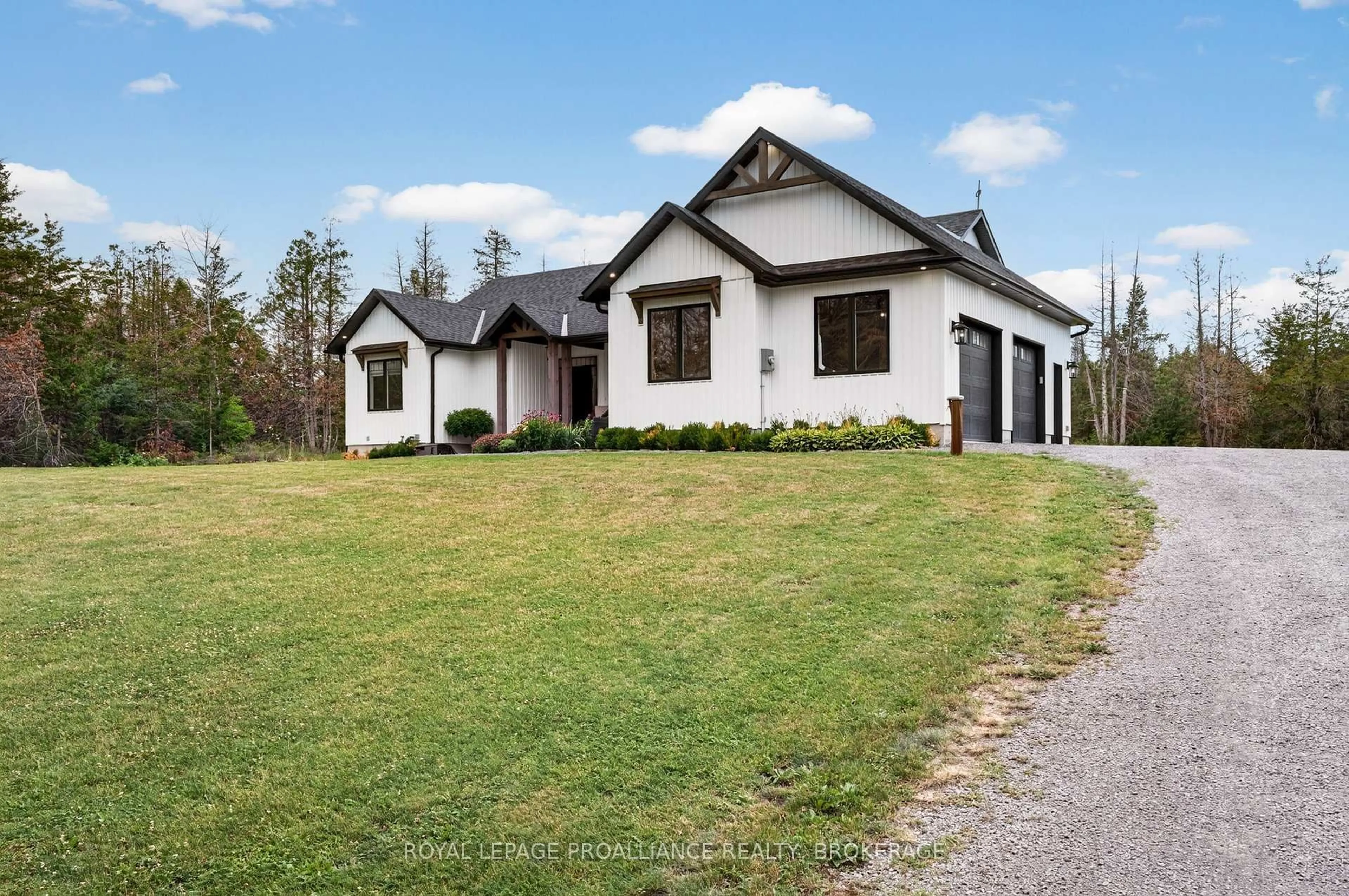 A pic from outside/outdoor area/front of a property/back of a property/a pic from drone, unknown for 4575 Blessington Rd, Shannonville Ontario K0K 2N0