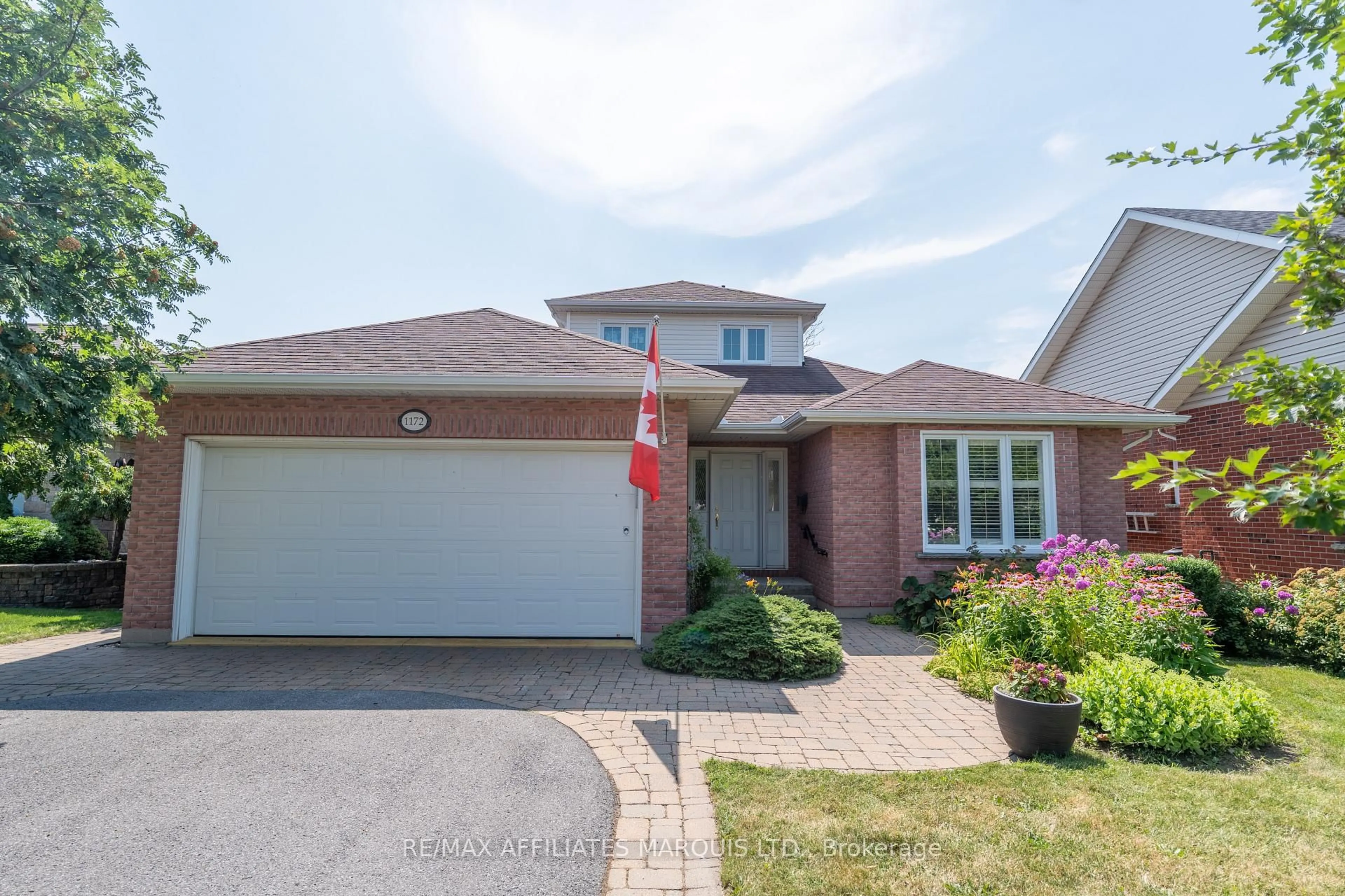 Home with brick exterior material, street for 1172 Kirkman Crt, Cornwall Ontario K6H 5E2