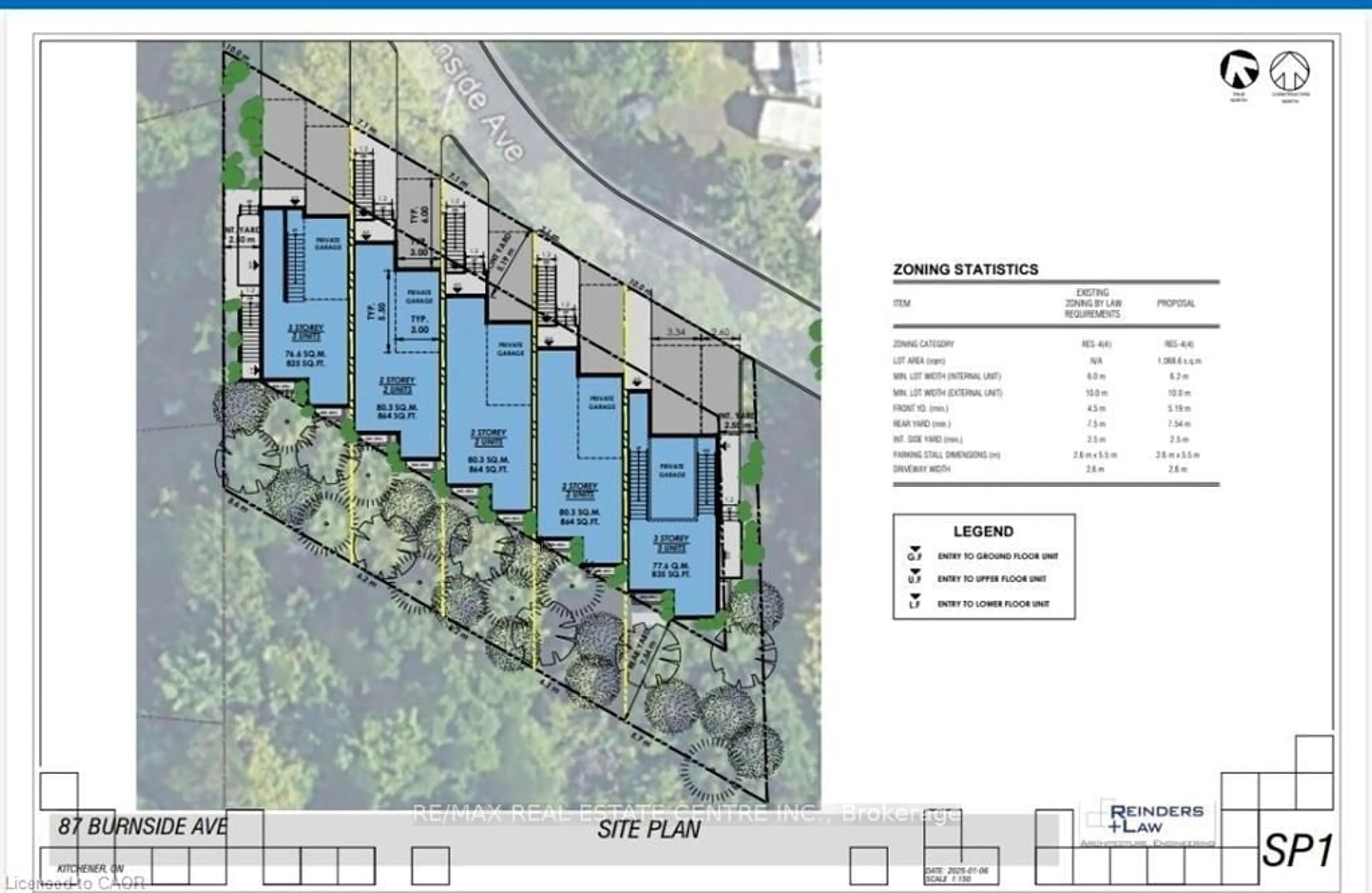 Floor plan for 45 Burnside Ave, Kitchener Ontario N2M 3G6