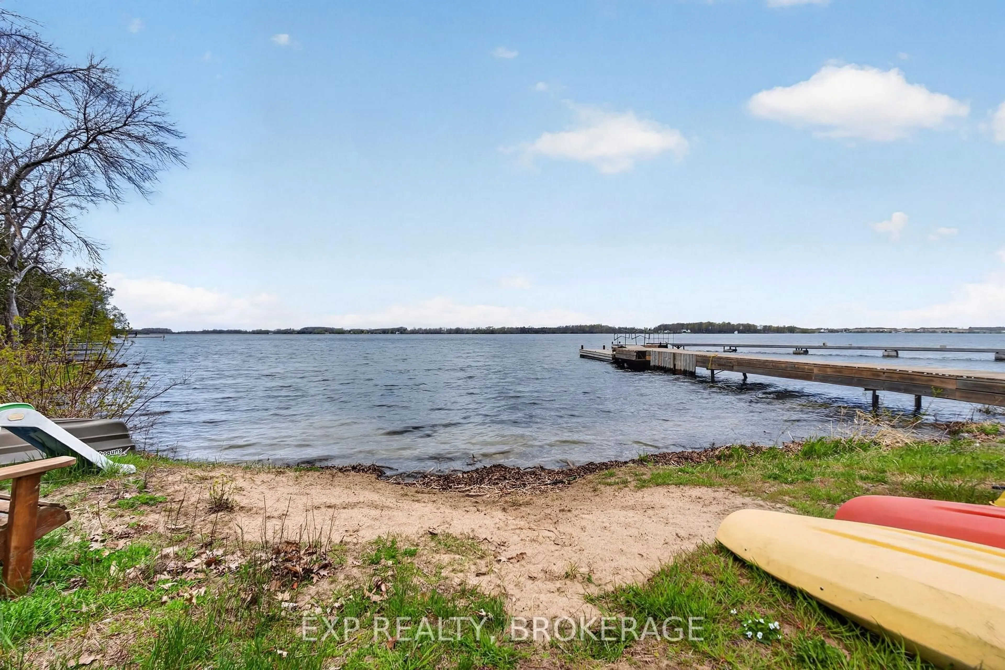 A pic from outside/outdoor area/front of a property/back of a property/a pic from drone, water/lake/river/ocean view for 178 ALARIE Lane, Wolfe Island Ontario K0H 2Y0