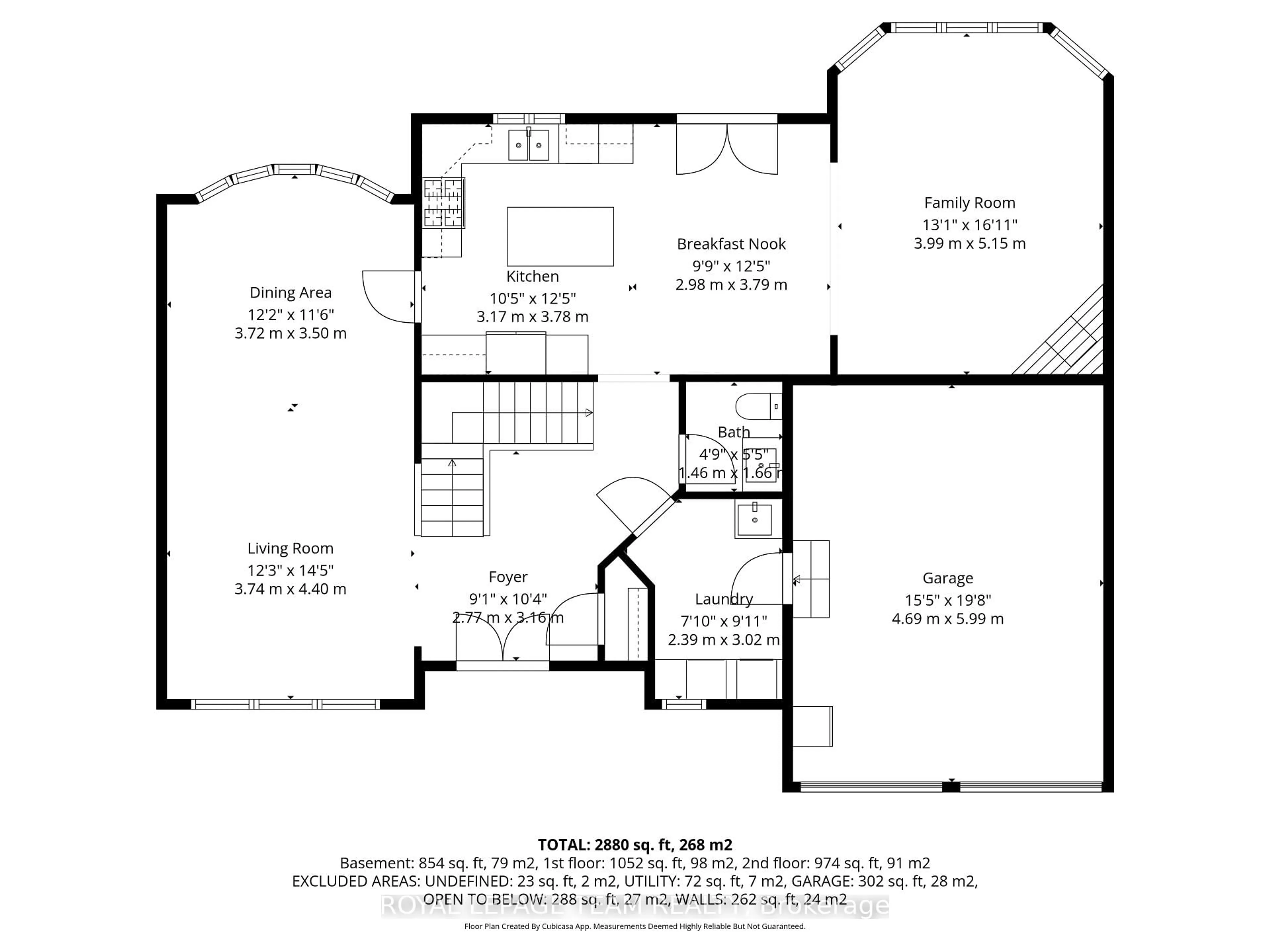 Floor plan for 6936 Mary Anne Dr, Ottawa Ontario K4P 0B9