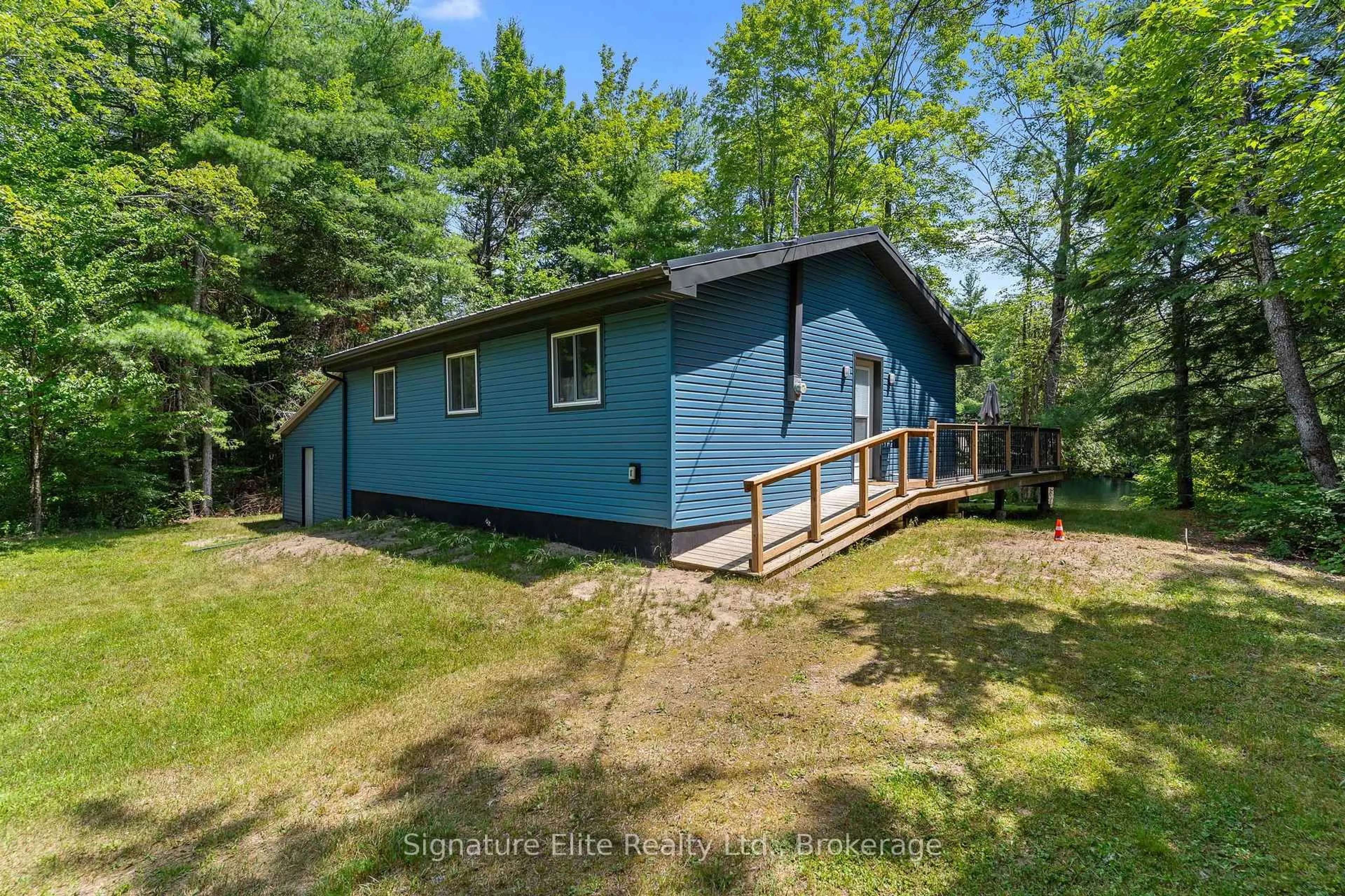 A pic from outside/outdoor area/front of a property/back of a property/a pic from drone, unknown for 86 Boyce Tr, Kawartha Lakes Ontario K0M 2L0