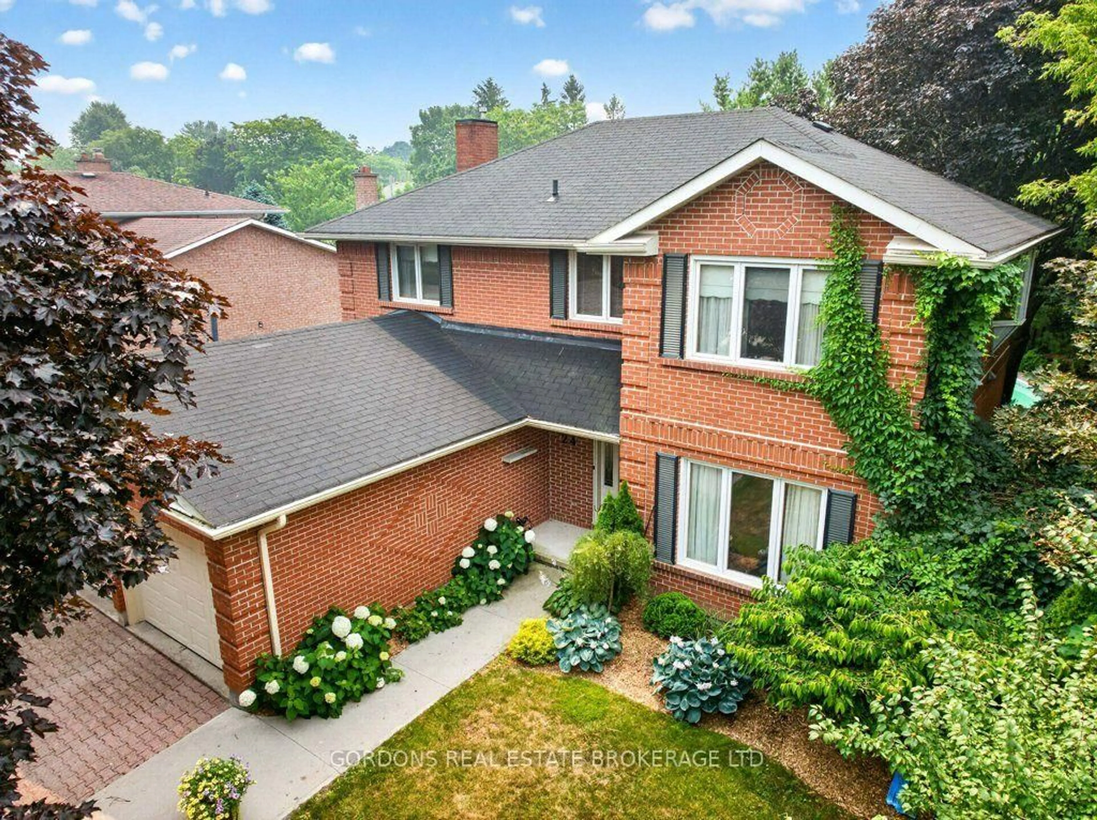 Home with brick exterior material, street for 24 Nottingham Pl, Kingston Ontario K7M 7H1
