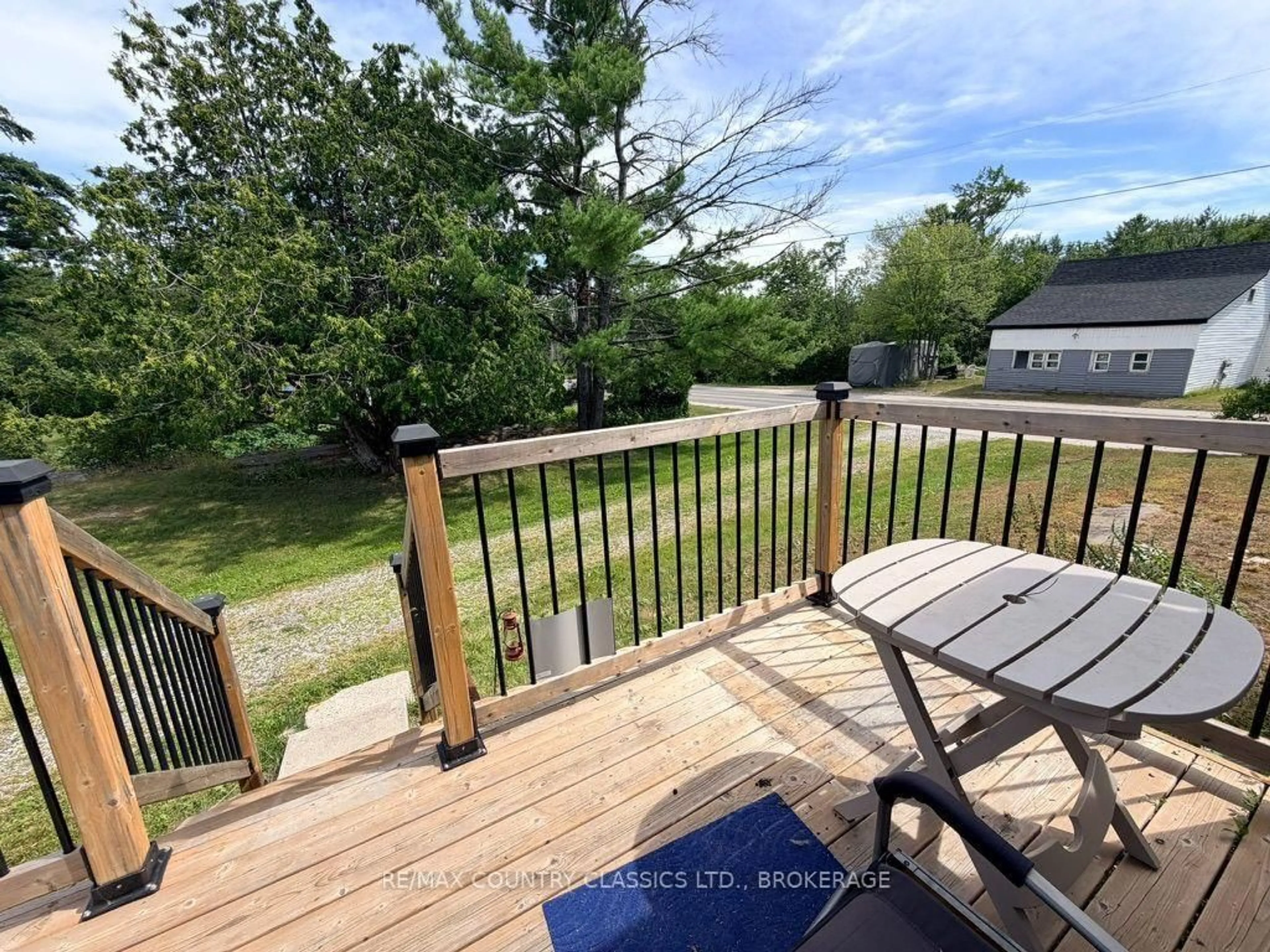 Patio, water/lake/river/ocean view for 10131 Highway 41, Kaladar Ontario K0H 1Z0