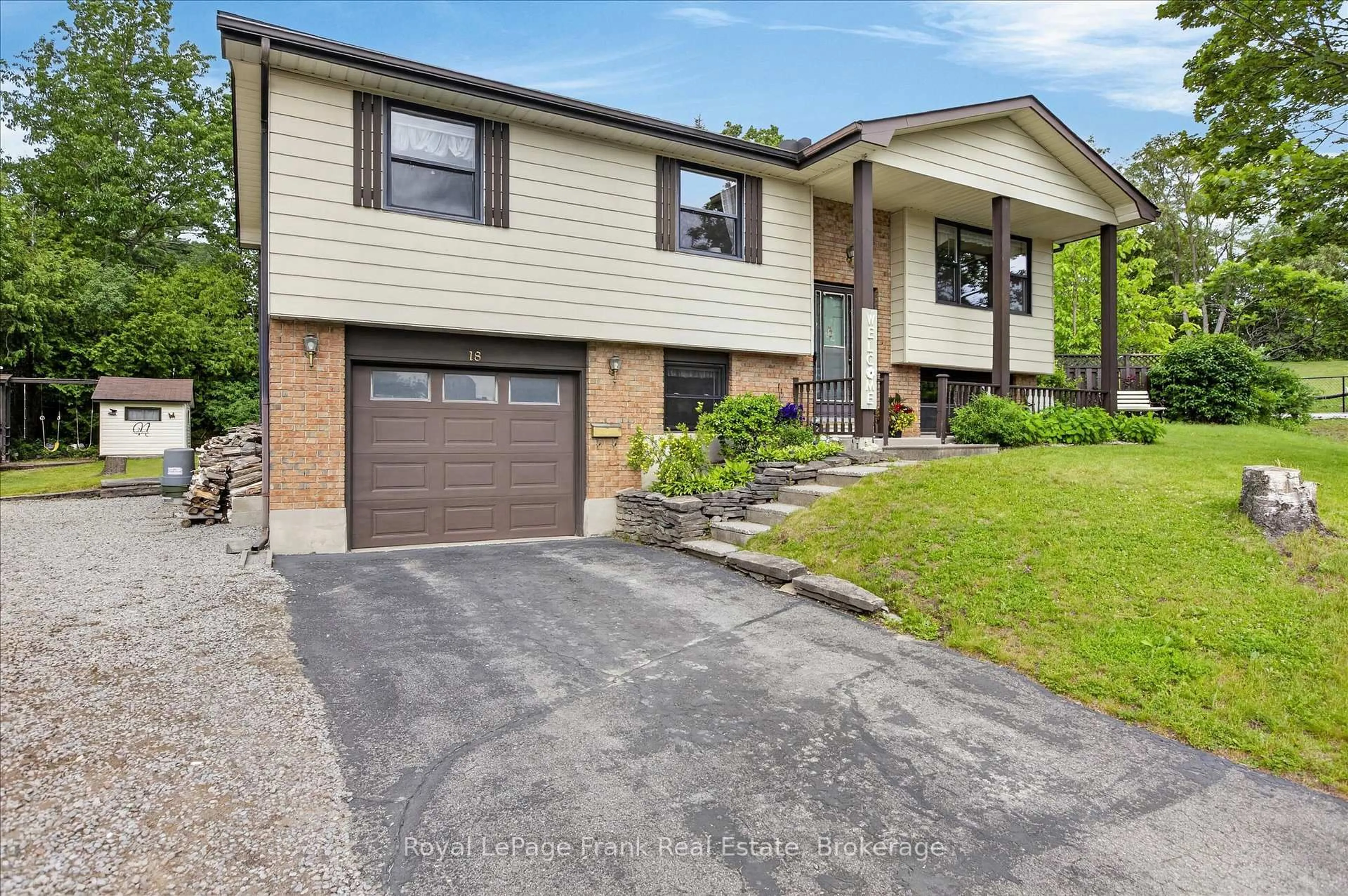 Home with brick exterior material, street for 18 Redwood Crt, Peterborough Ontario K9K 1M5