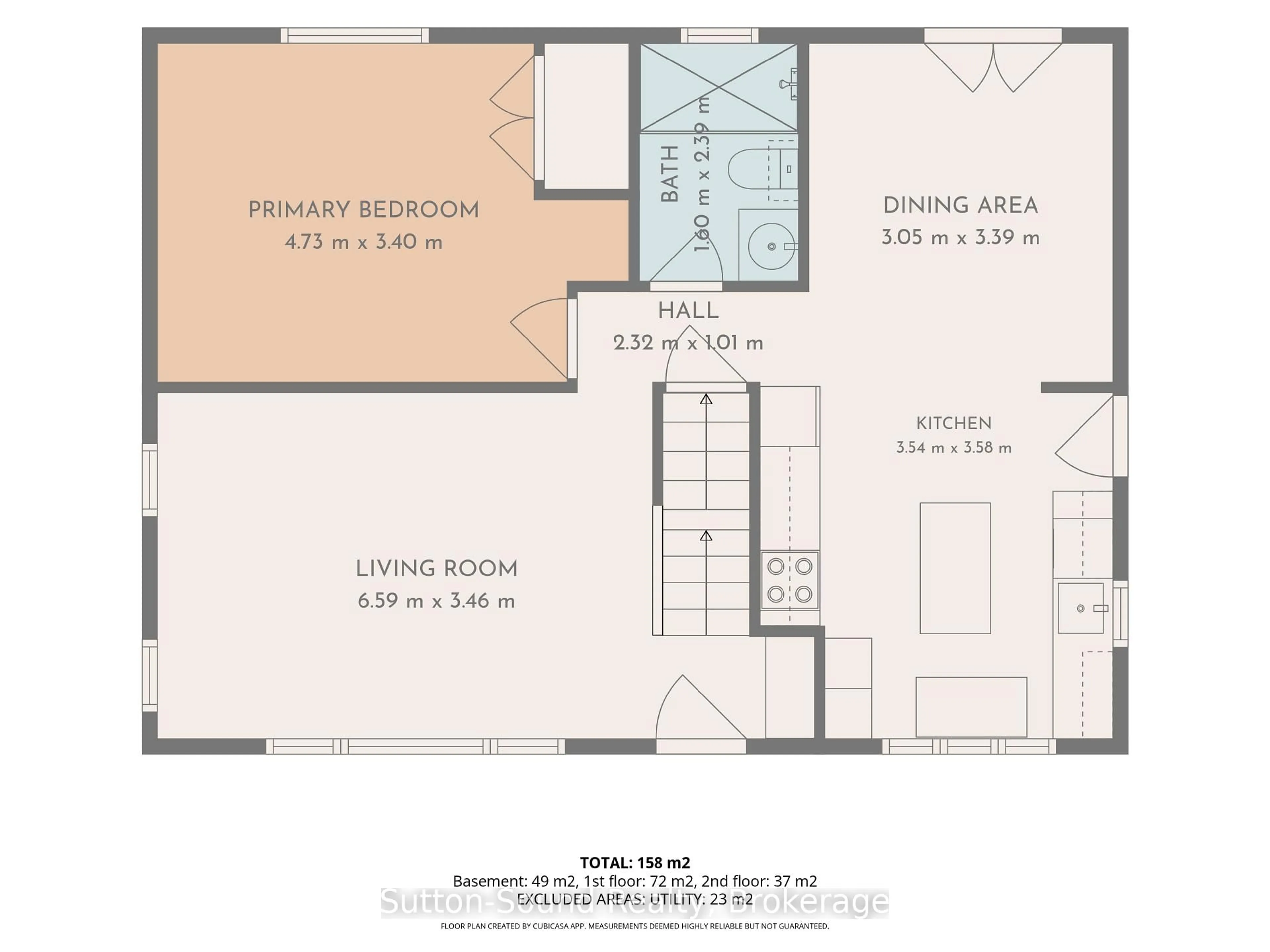 Floor plan for 535 9th St, Owen Sound Ontario N4K 3P3