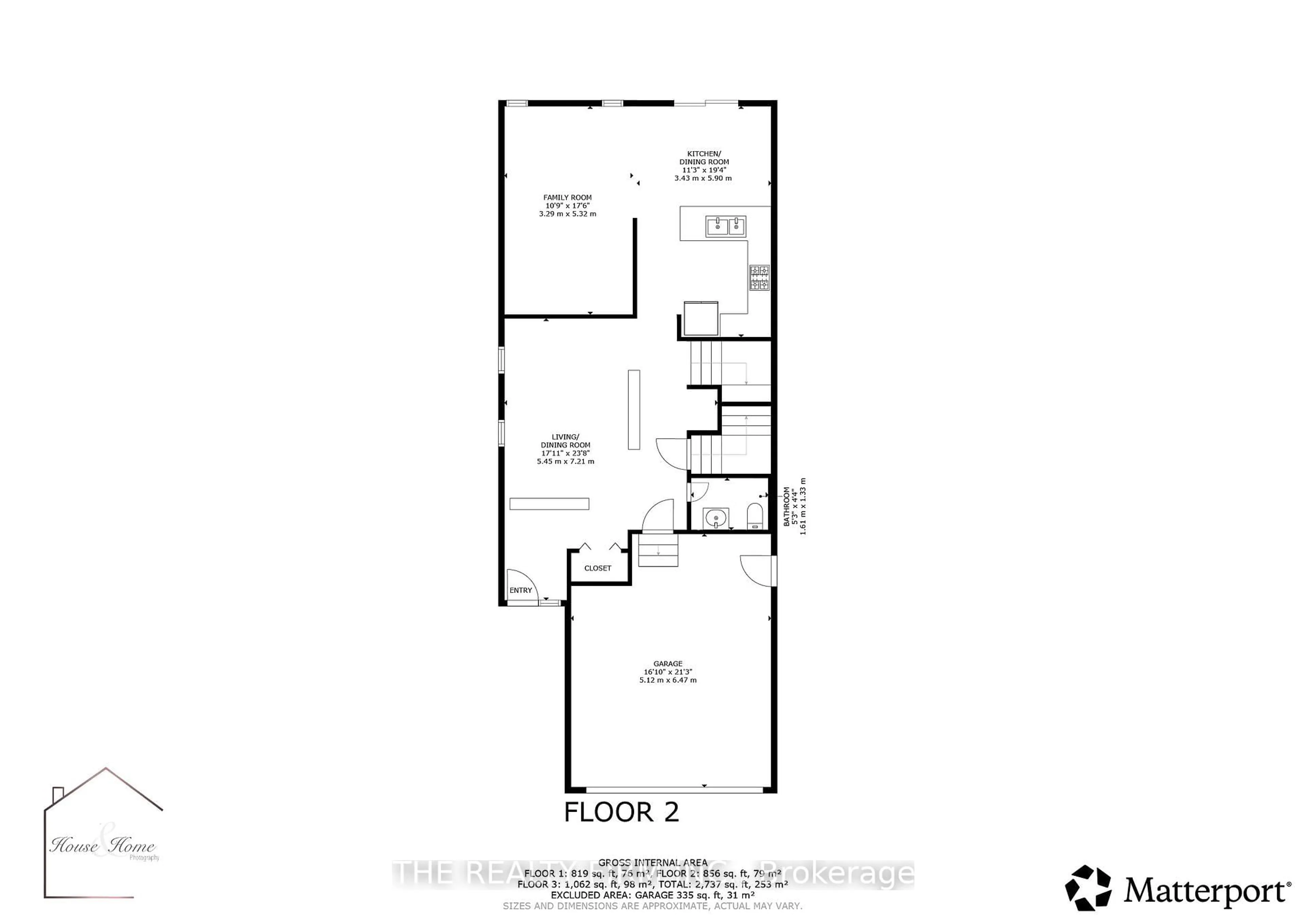Floor plan for 884 Reeves Ave, London North Ontario N6G 0G9