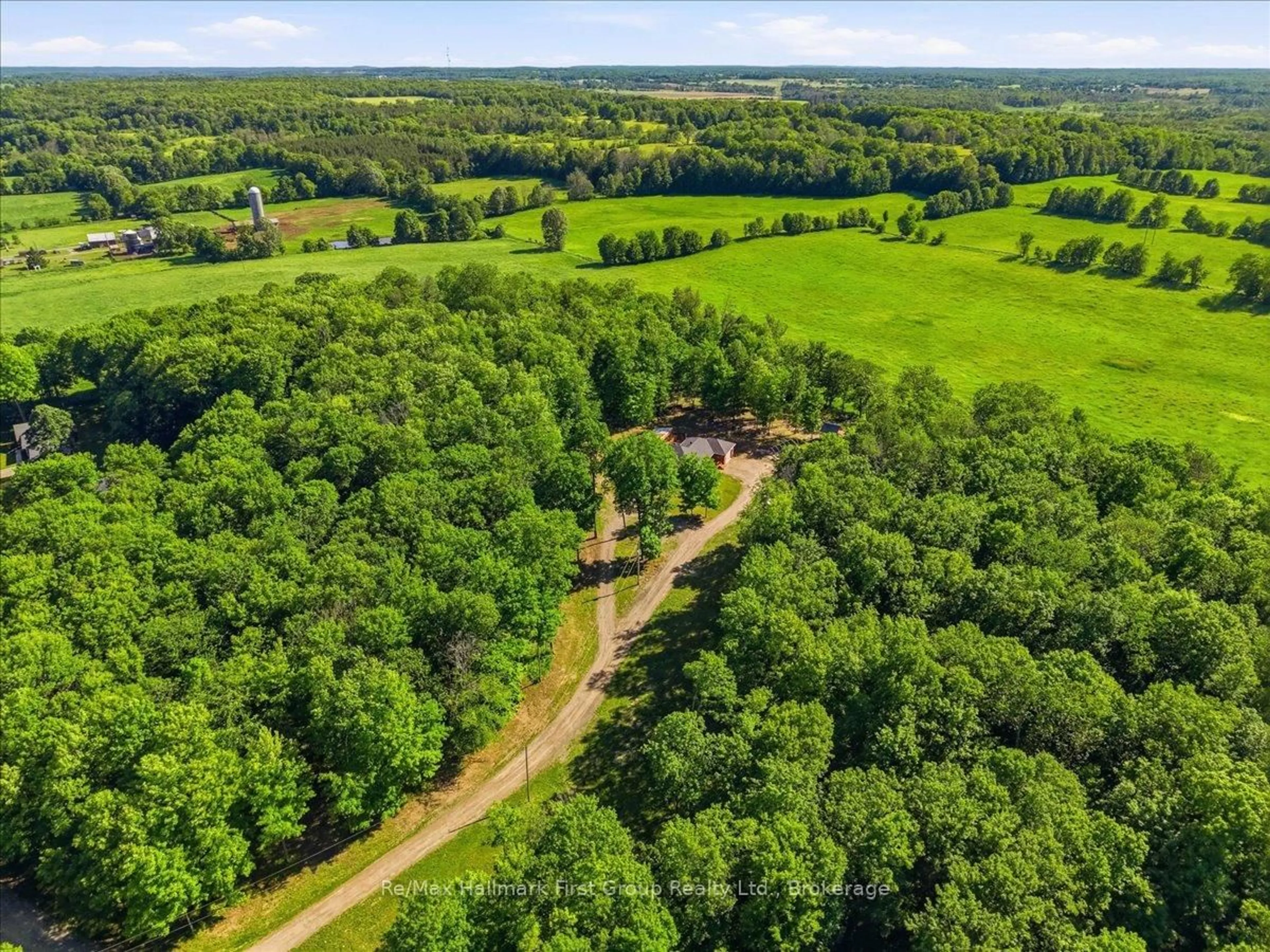 A pic from outside/outdoor area/front of a property/back of a property/a pic from drone, forest/trees view for 507 French Settlement Rd, Tweed Ontario K0K 3J0
