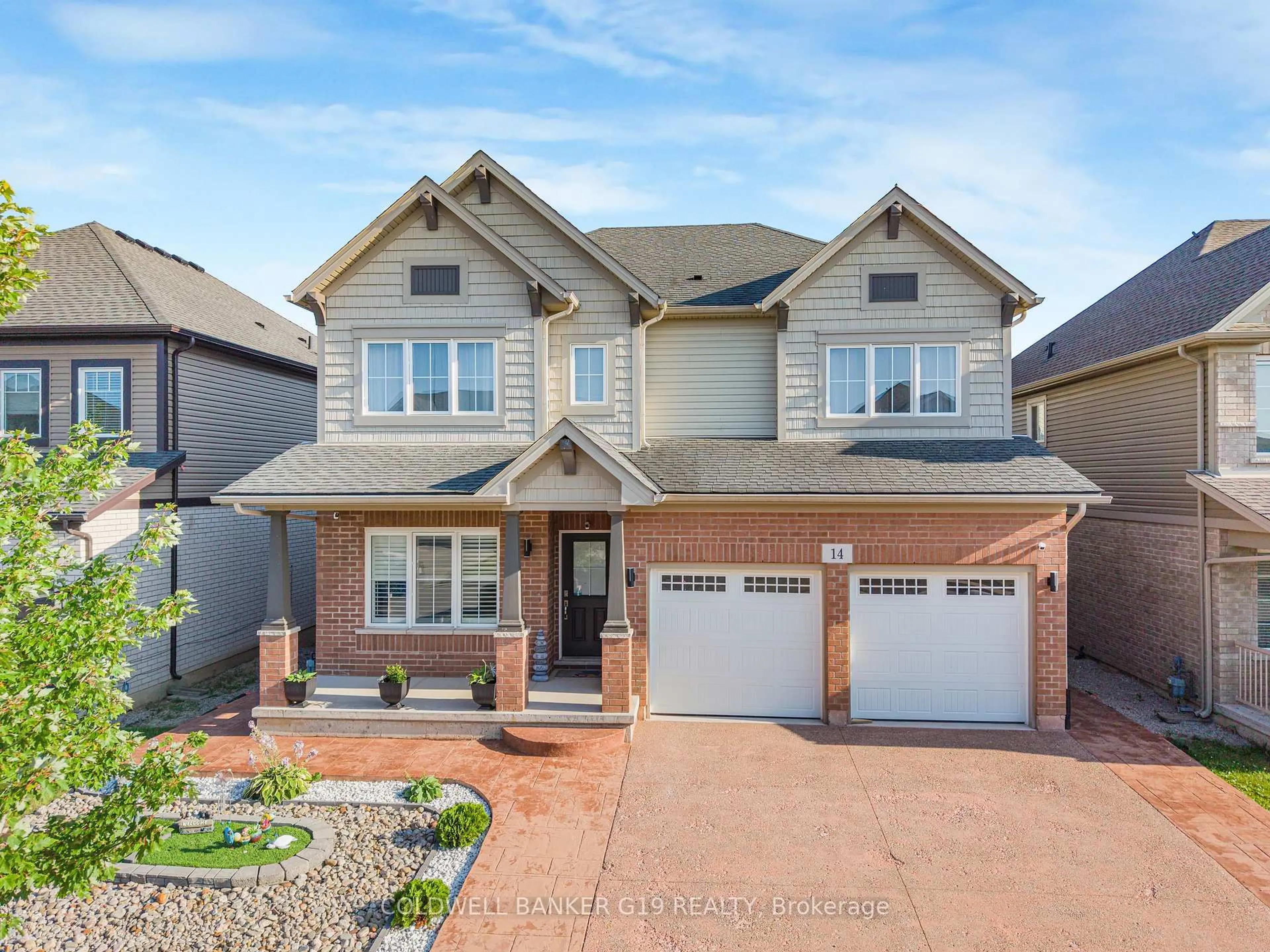 Home with brick exterior material, street for 14 Riley Ave, Pelham Ontario L3E 0A2