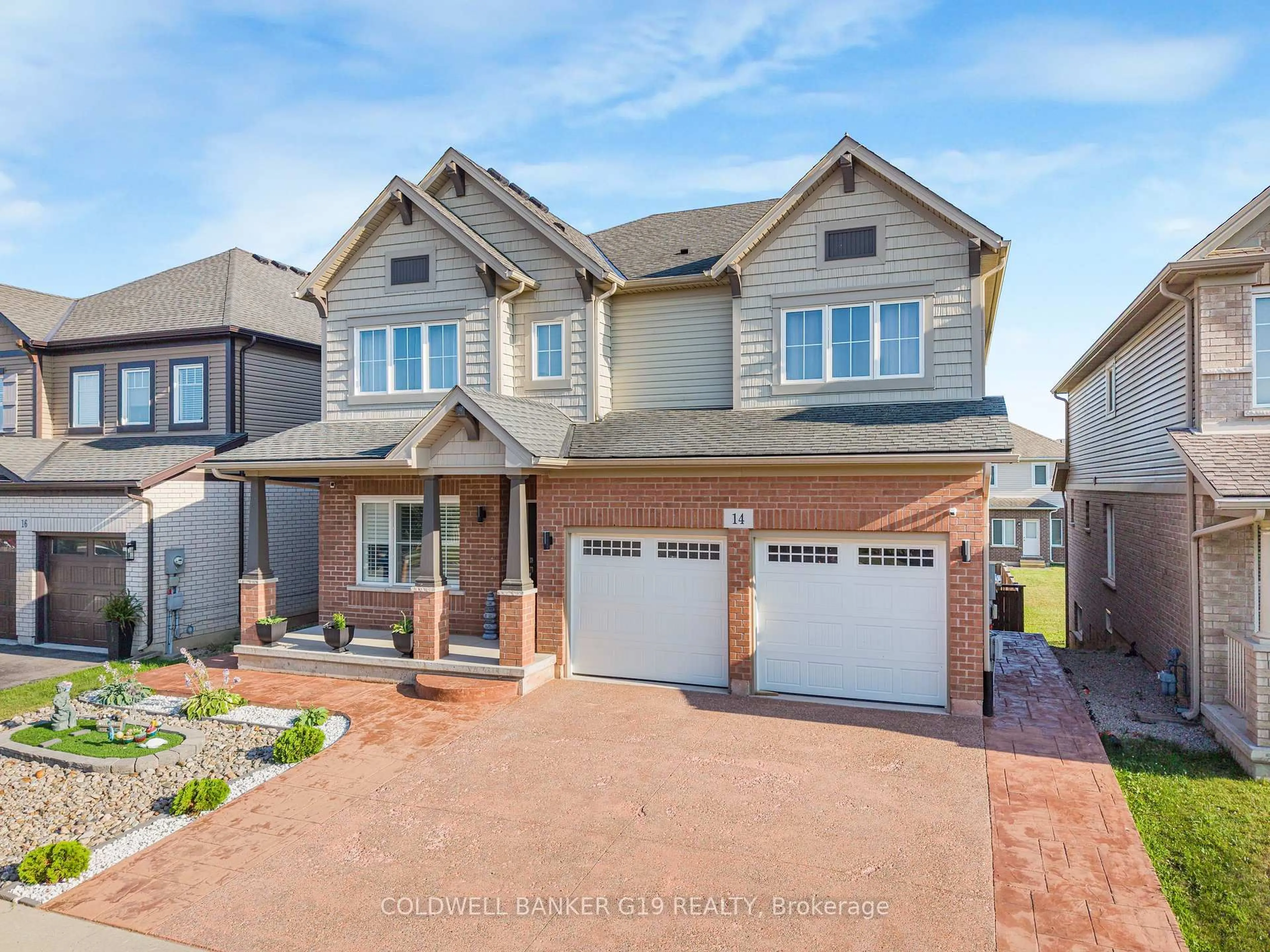 Home with brick exterior material, street for 14 Riley Ave, Pelham Ontario L3E 0A2