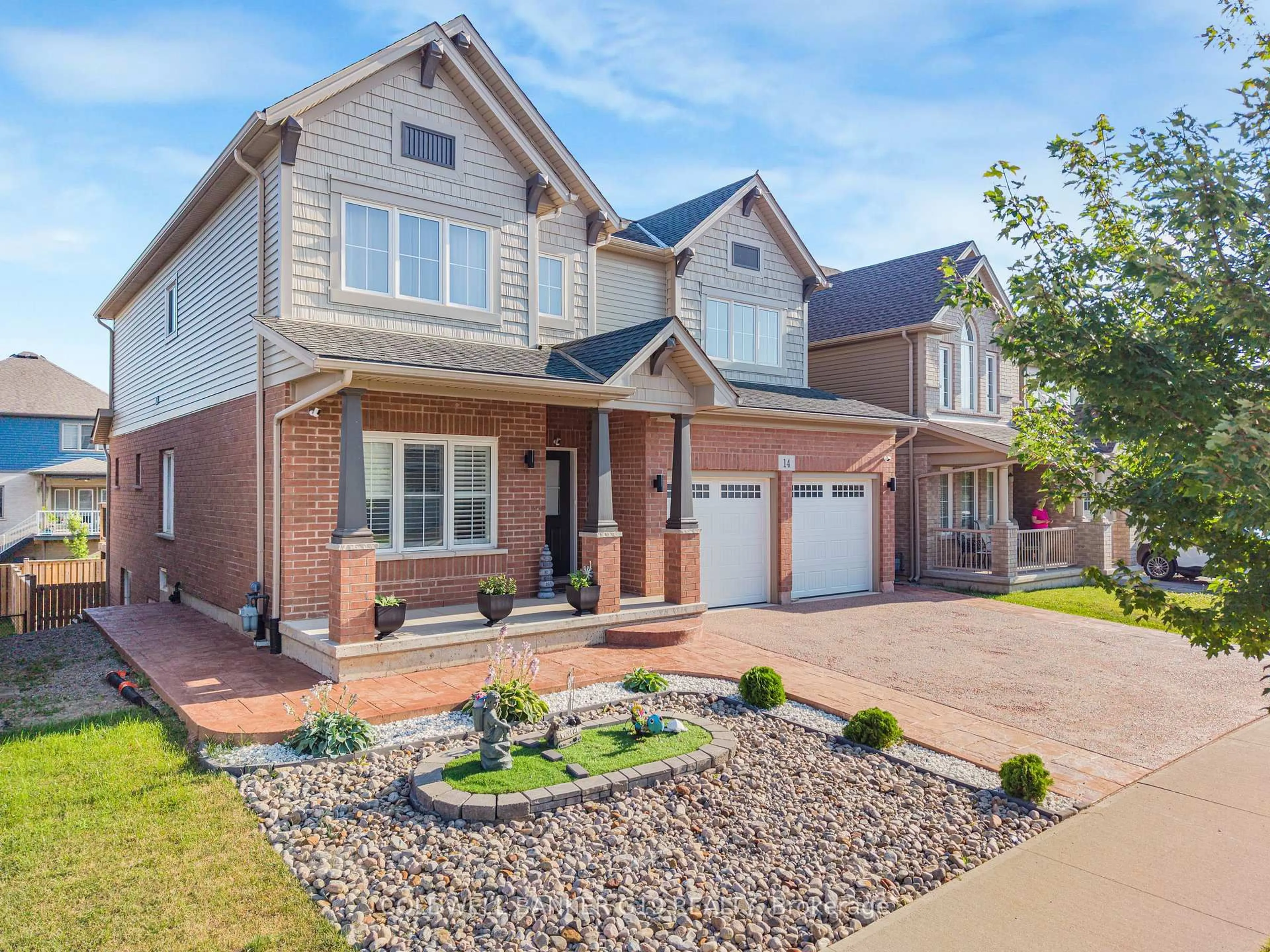 Home with brick exterior material, street for 14 Riley Ave, Pelham Ontario L3E 0A2