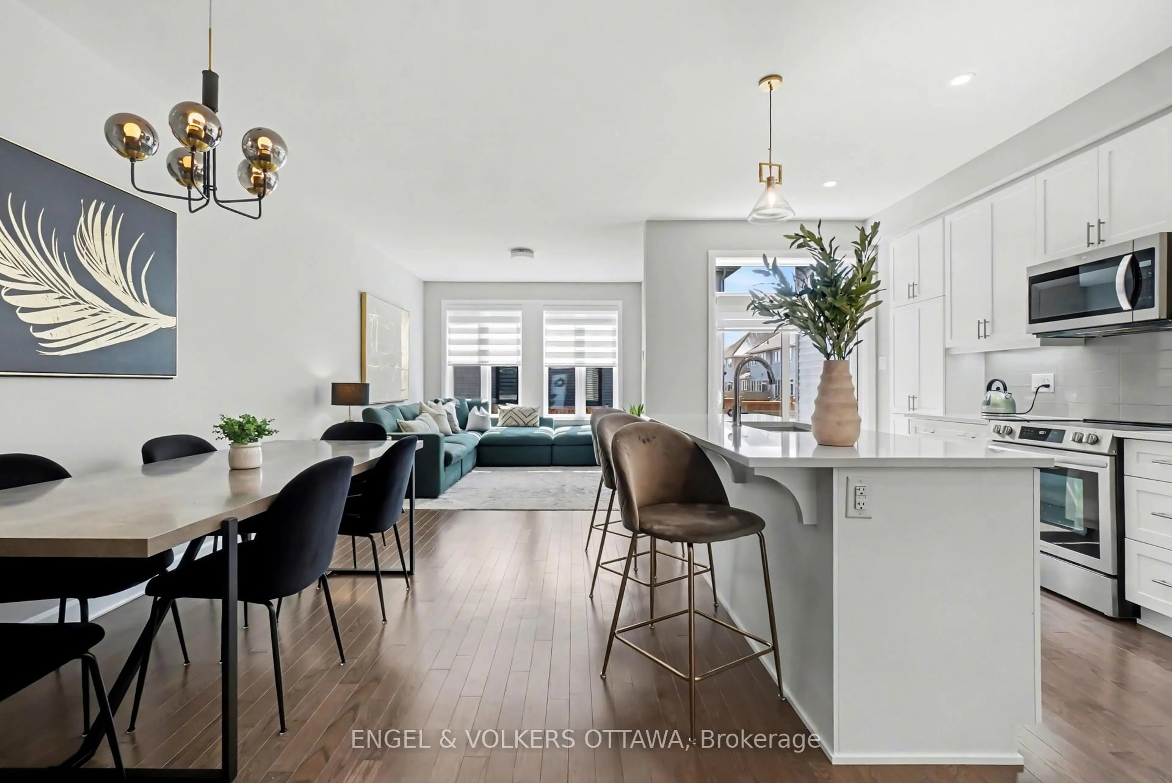 Open concept kitchen, unknown for 57 Mandevilla Cres, Ottawa Ontario K1T 0Y2