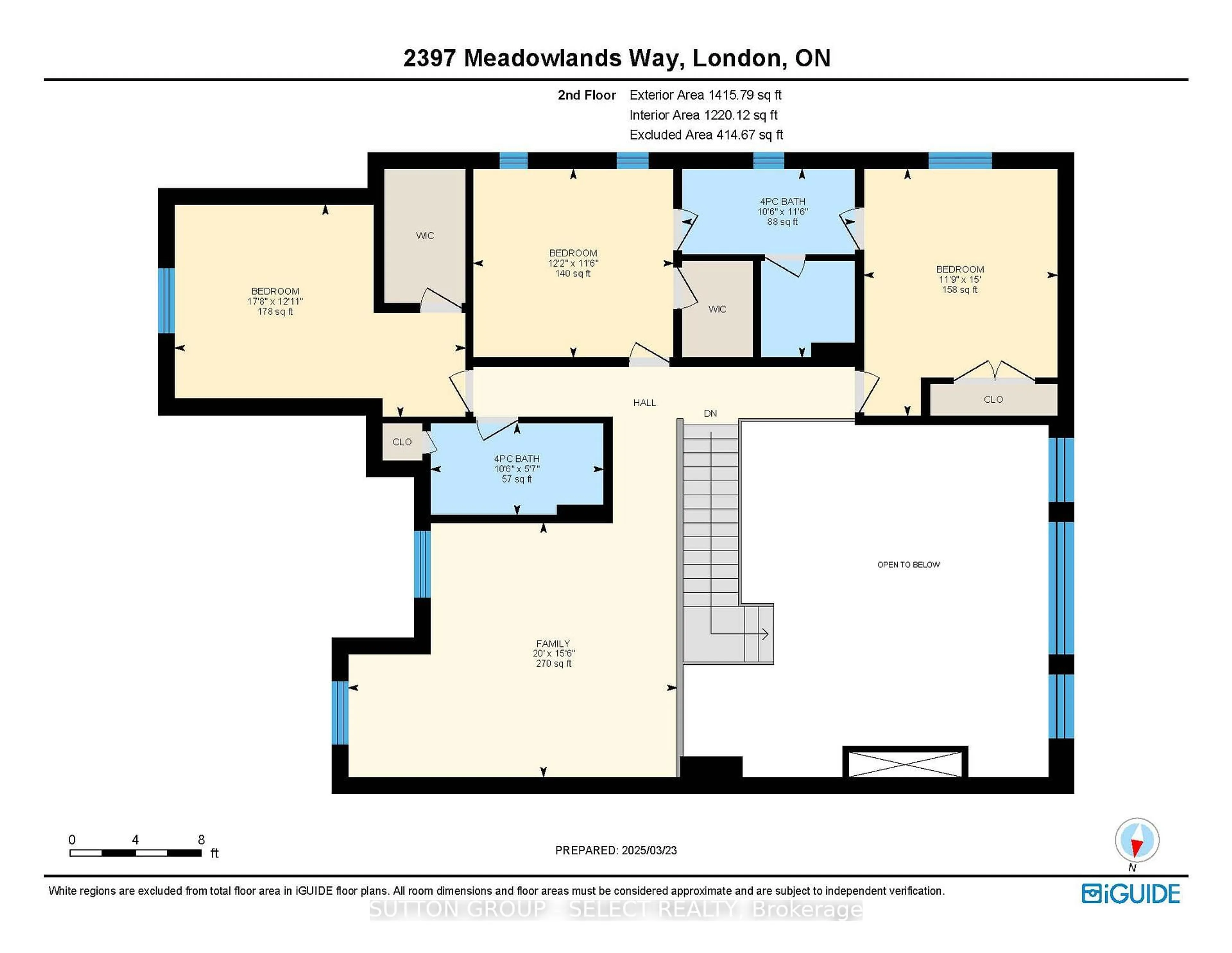 Floor plan for 2397 MEADOWLANDS Way, London North Ontario N6G 5L8