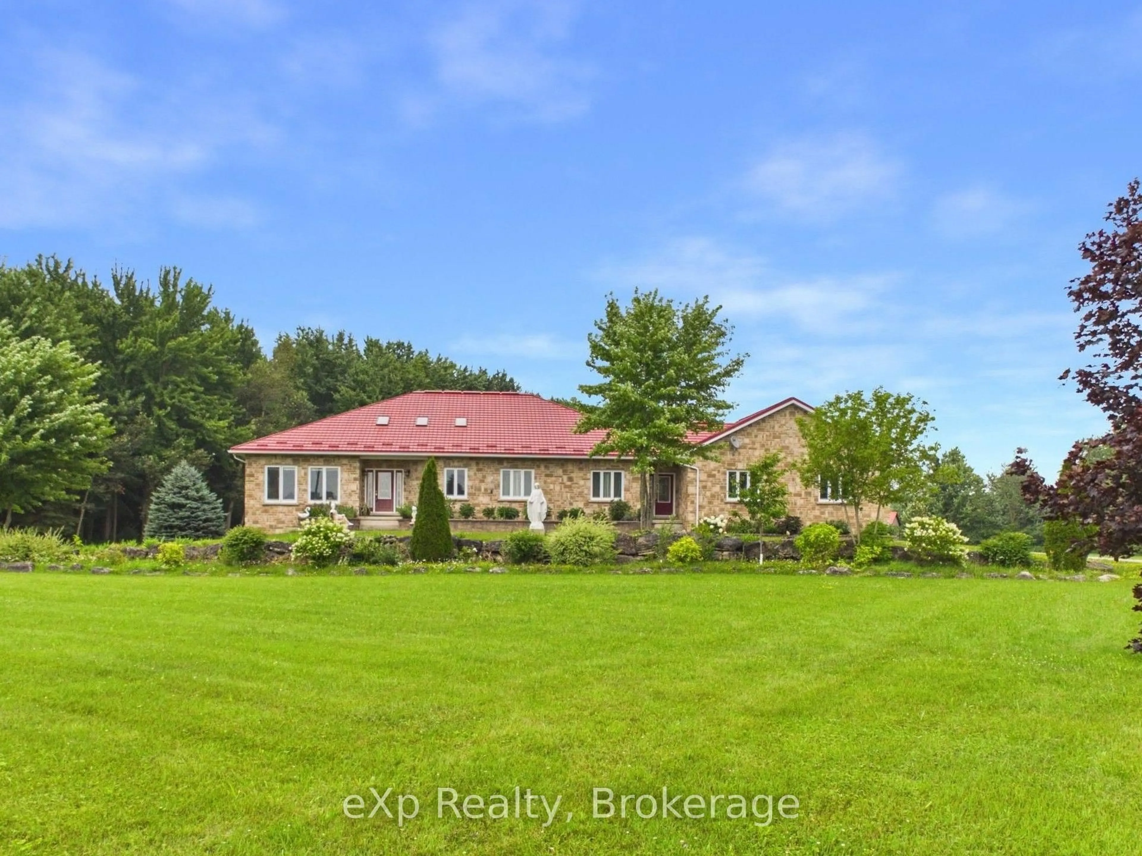 A pic from outside/outdoor area/front of a property/back of a property/a pic from drone, water/lake/river/ocean view for 541009 Concession Ndr 14 Rd, West Grey Ontario N0G 1L0