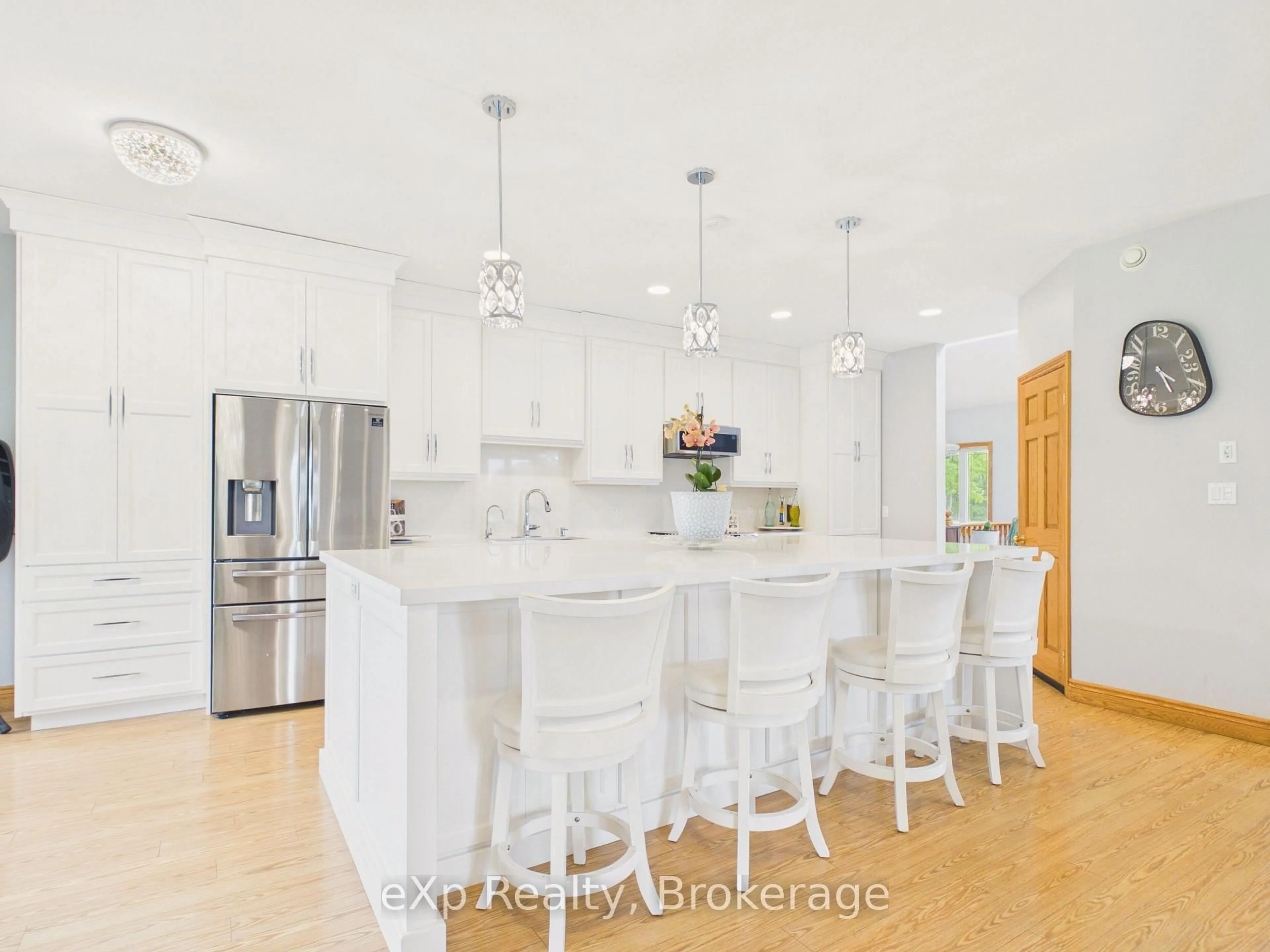 Open concept kitchen, ceramic/tile floor for 541009 Concession Ndr 14 Rd, West Grey Ontario N0G 1L0