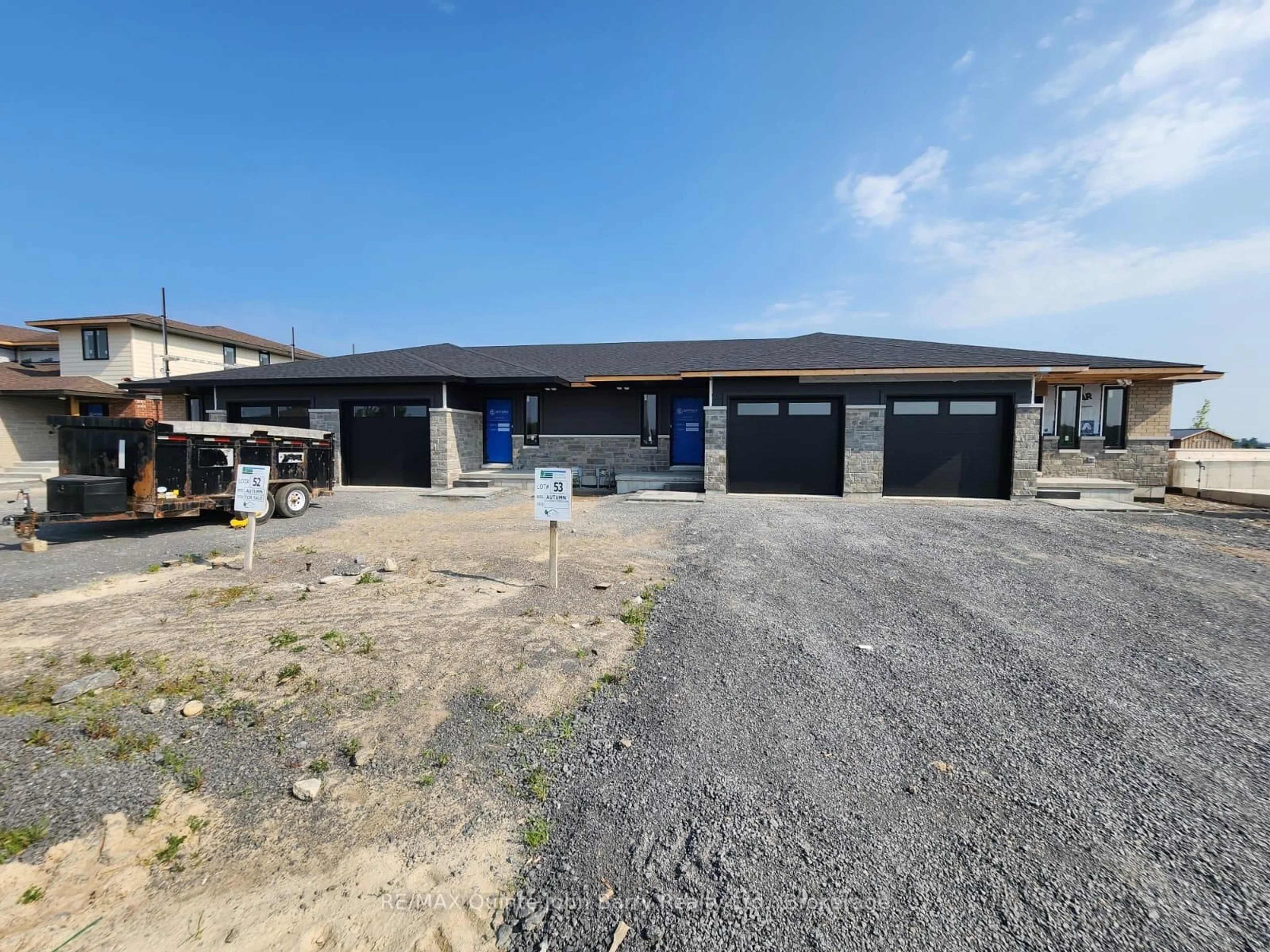 A pic from outside/outdoor area/front of a property/back of a property/a pic from drone, building for 57 Parkland Circle #Lot 53, Quinte West Ontario K8V 0R3