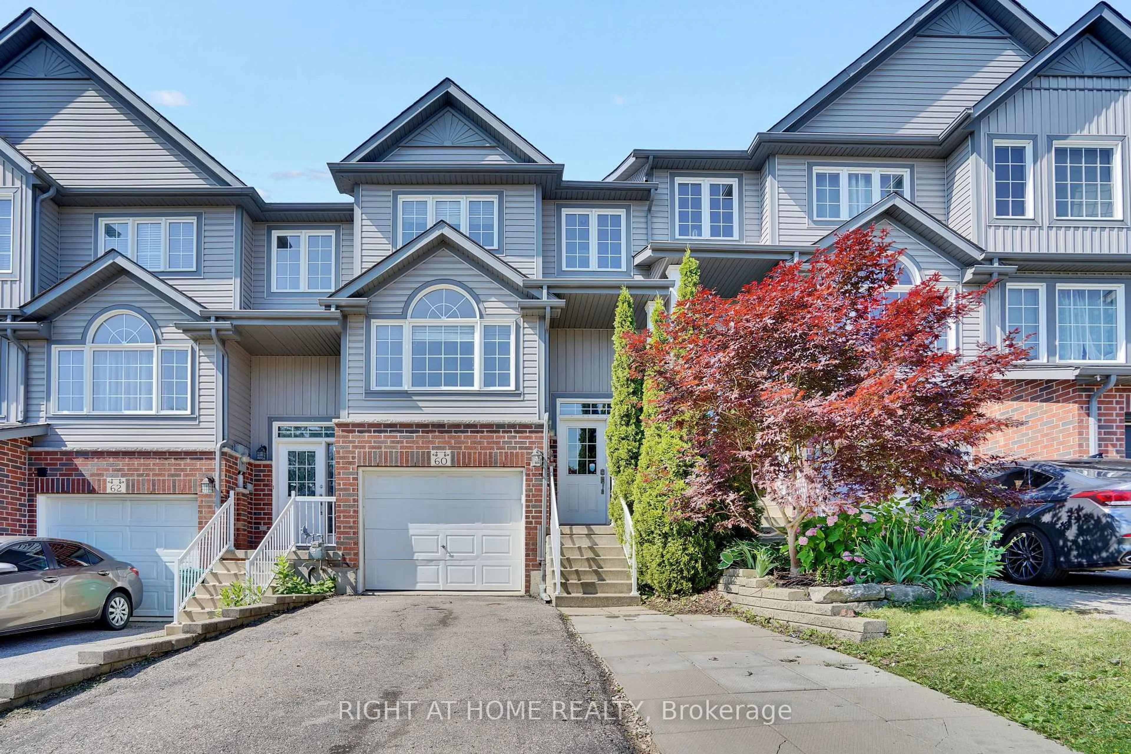 A pic from outside/outdoor area/front of a property/back of a property/a pic from drone, street for 60 Featherstone St, Kitchener Ontario N2R 1Z2