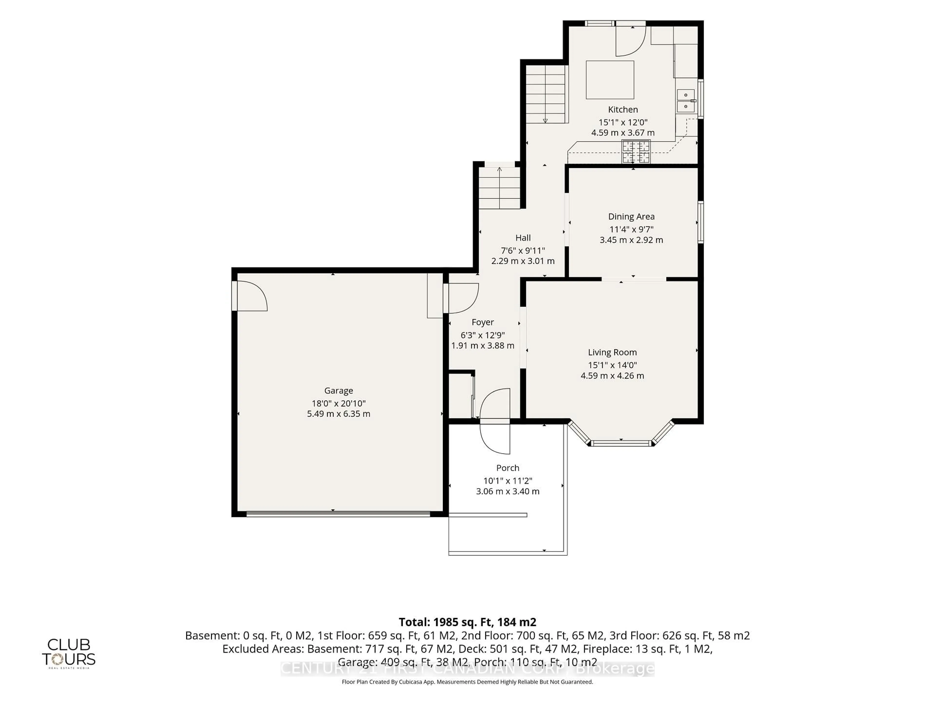 Floor plan for 46 Ski Valley Cres, London South Ontario N6K 3H3