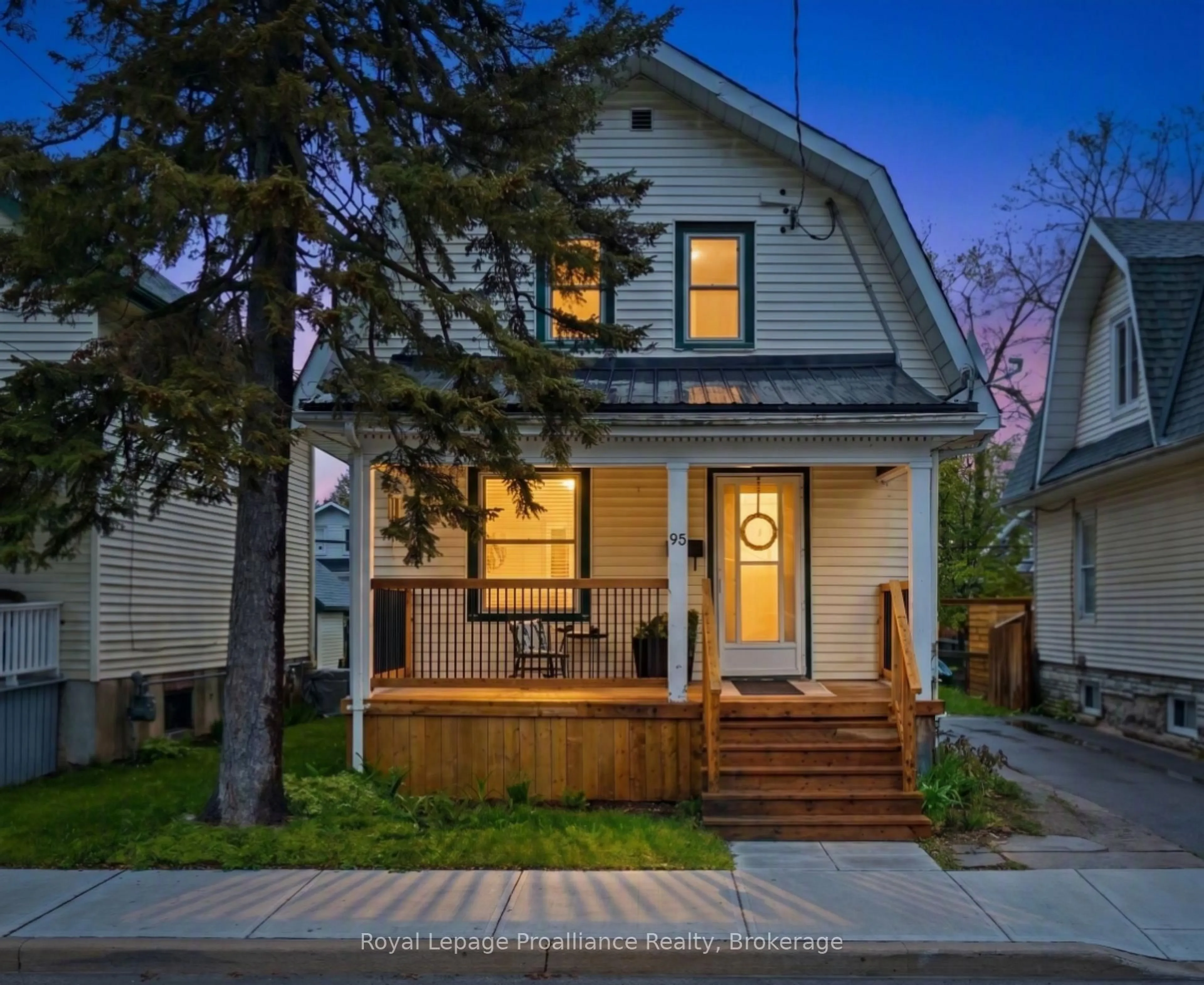 Home with brick exterior material, street for 95 Chatham St, Belleville Ontario K8N 3S7
