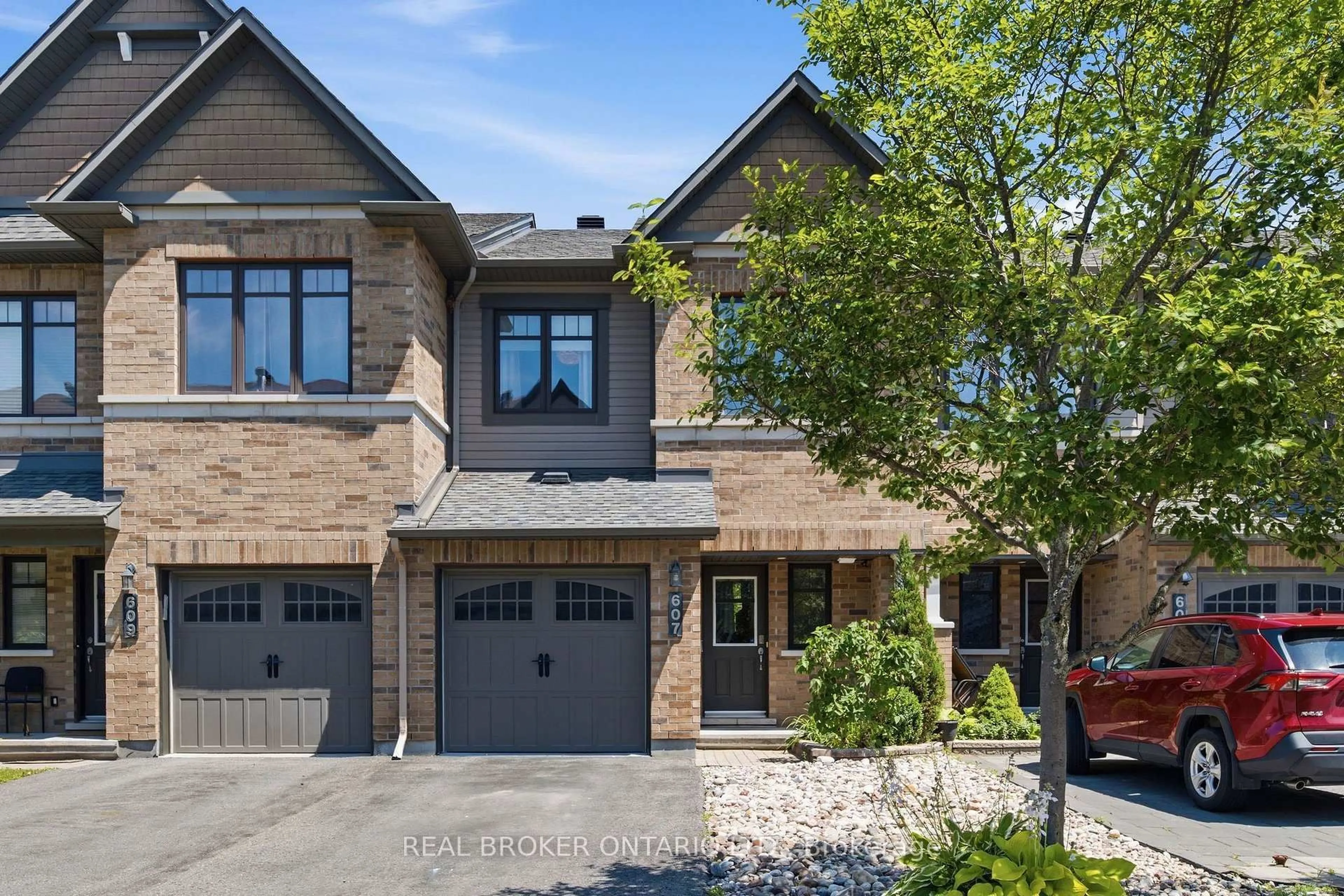Home with brick exterior material, street for 607 Petrichor Cres, Ottawa Ontario K4A 0Y4