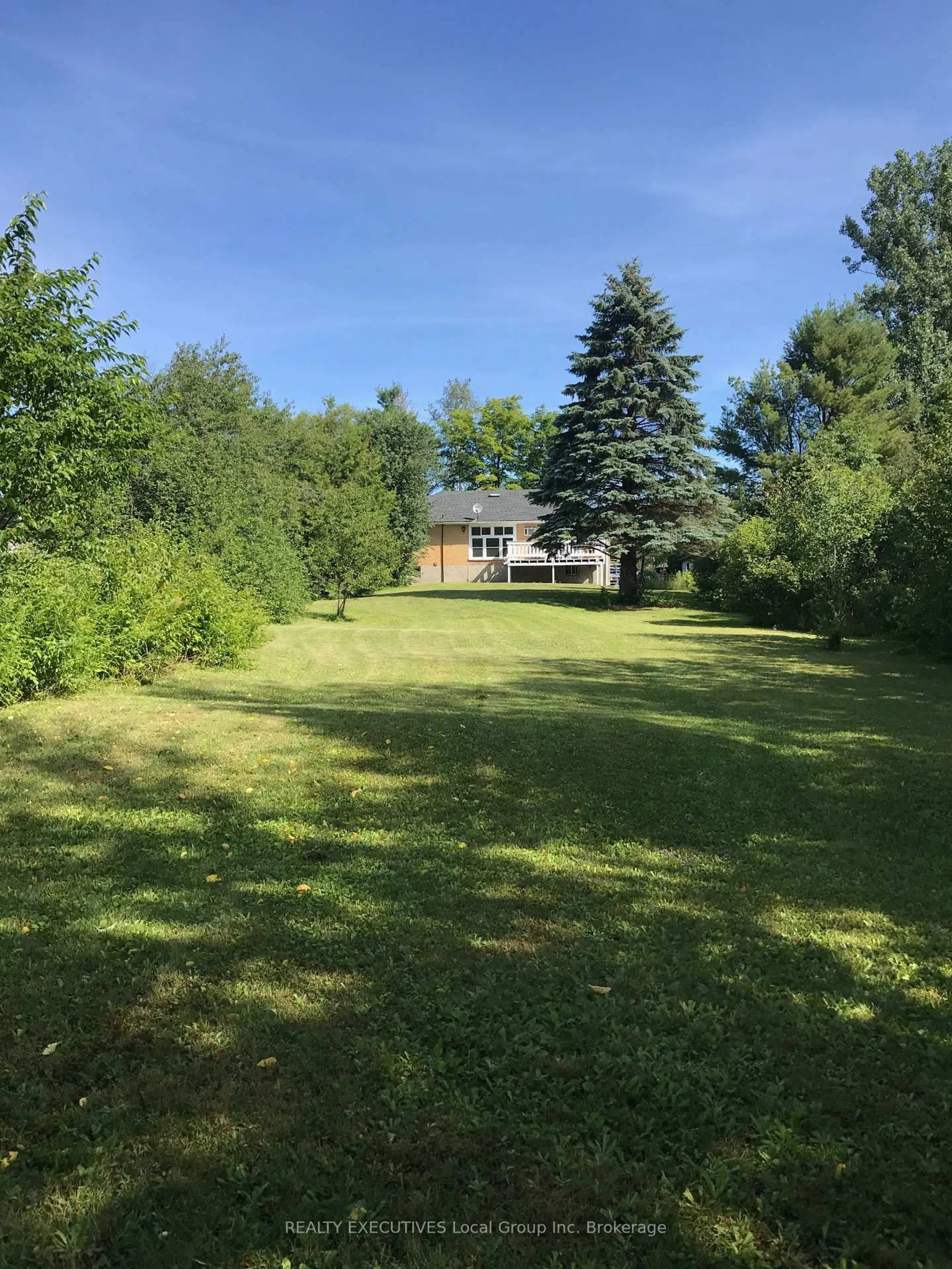 A pic from outside/outdoor area/front of a property/back of a property/a pic from drone, forest/trees view for 251 Cedar Heights Rd, North Bay Ontario P1B 8G3
