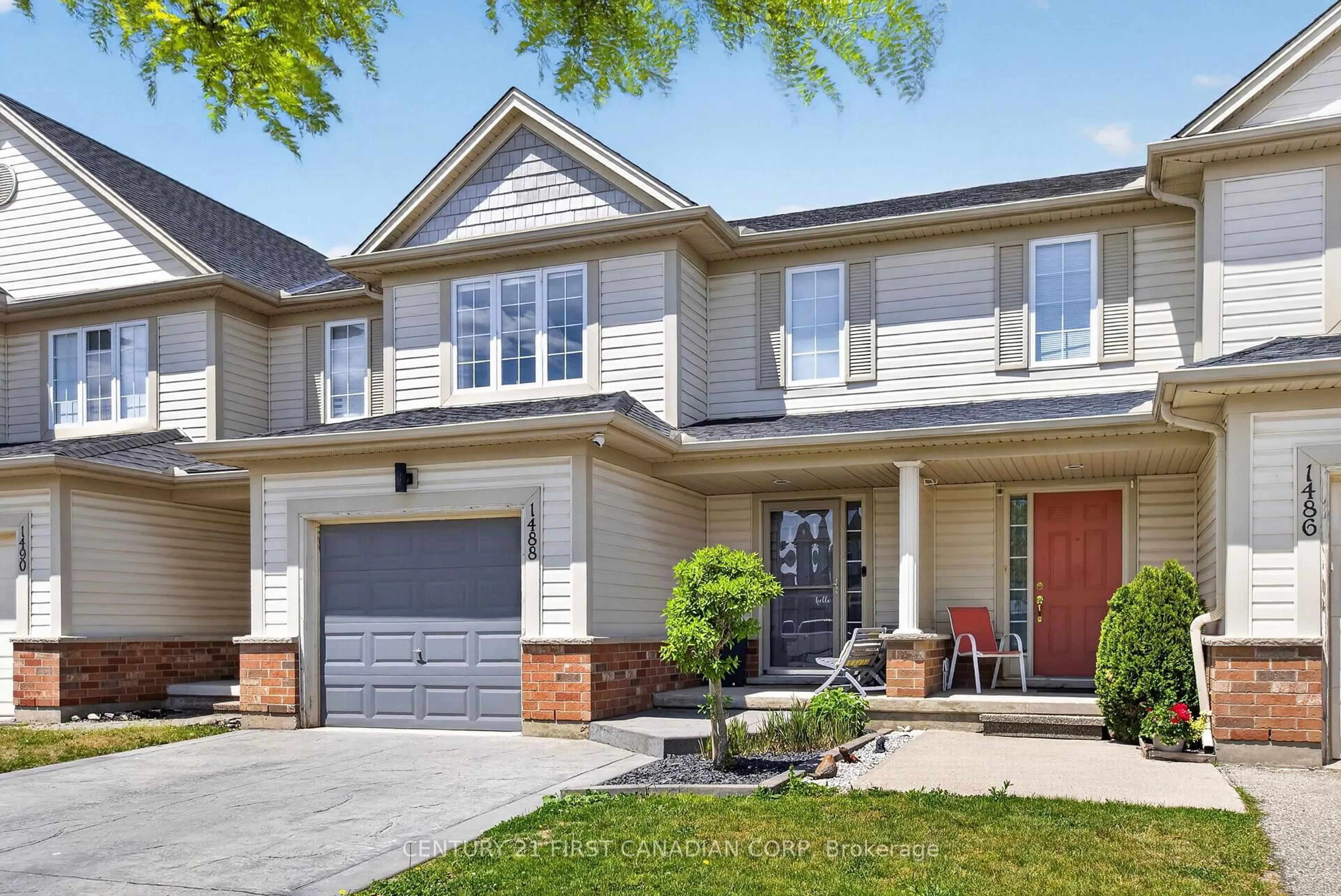 Home with brick exterior material, street for 1488 Evans Blvd, London South Ontario N6M 0A8