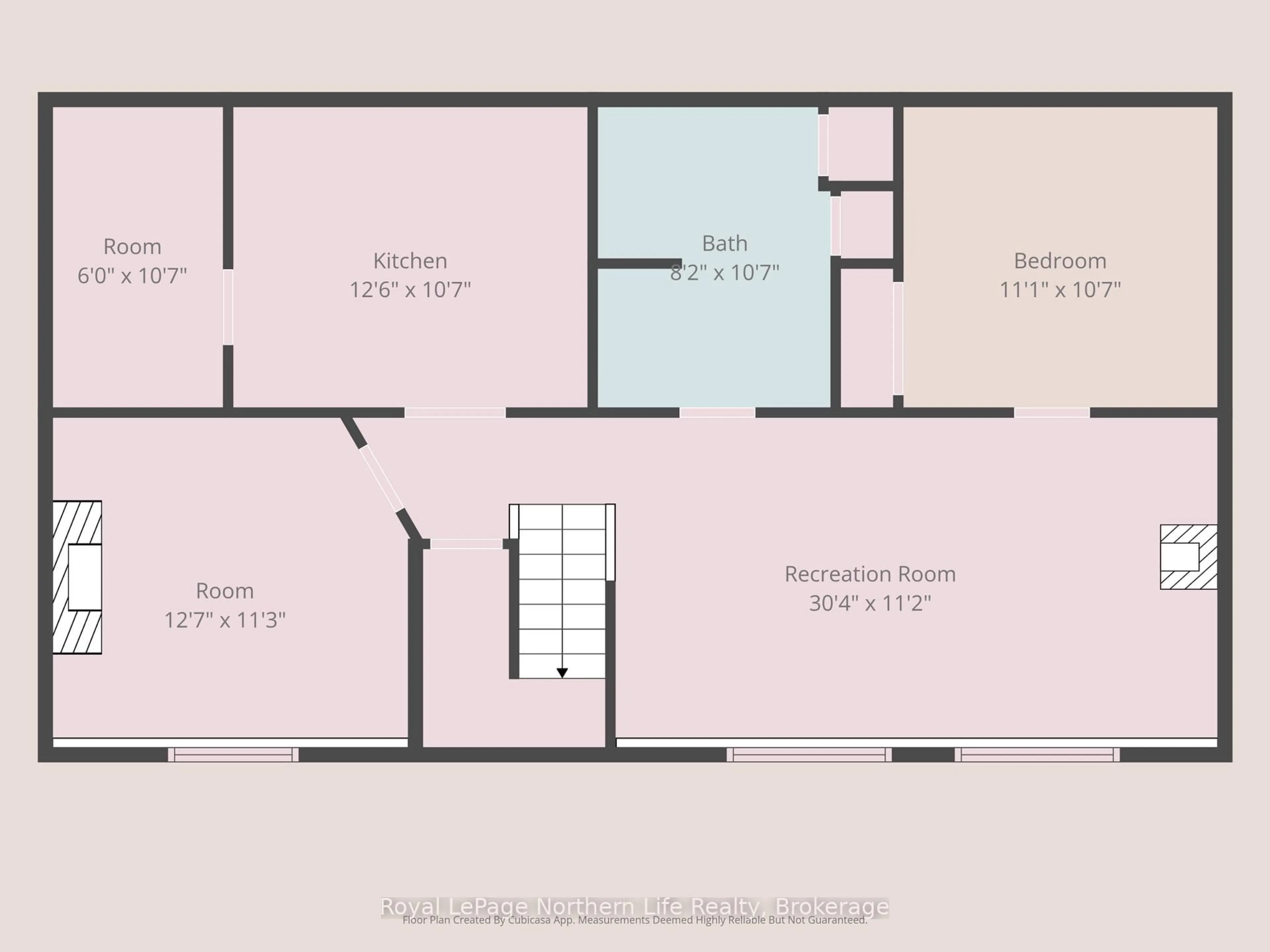 Floor plan for 38 Big Bend Ave, Powassan Ontario P0H 1Z0