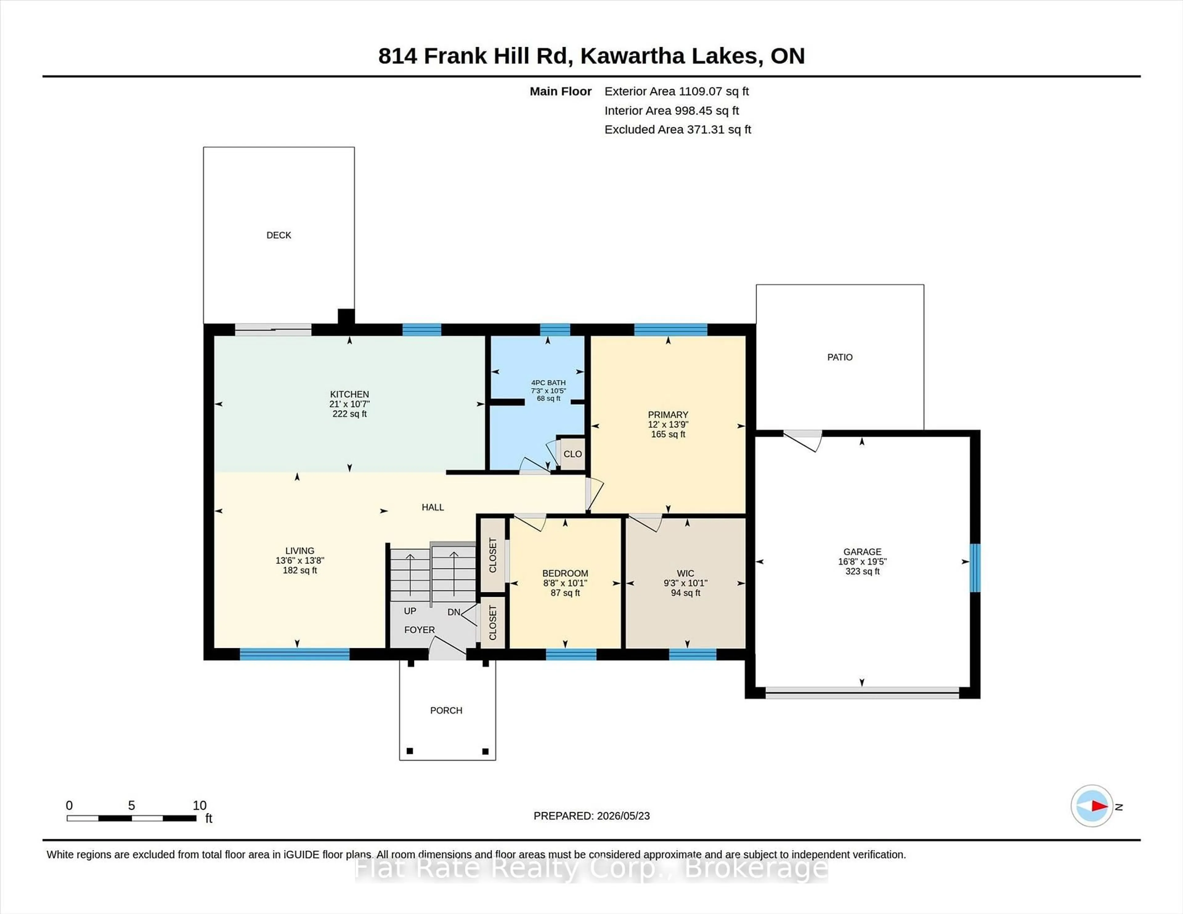 Floor plan for 814 Frank Hill Rd, Kawartha Lakes Ontario K9J 6X3