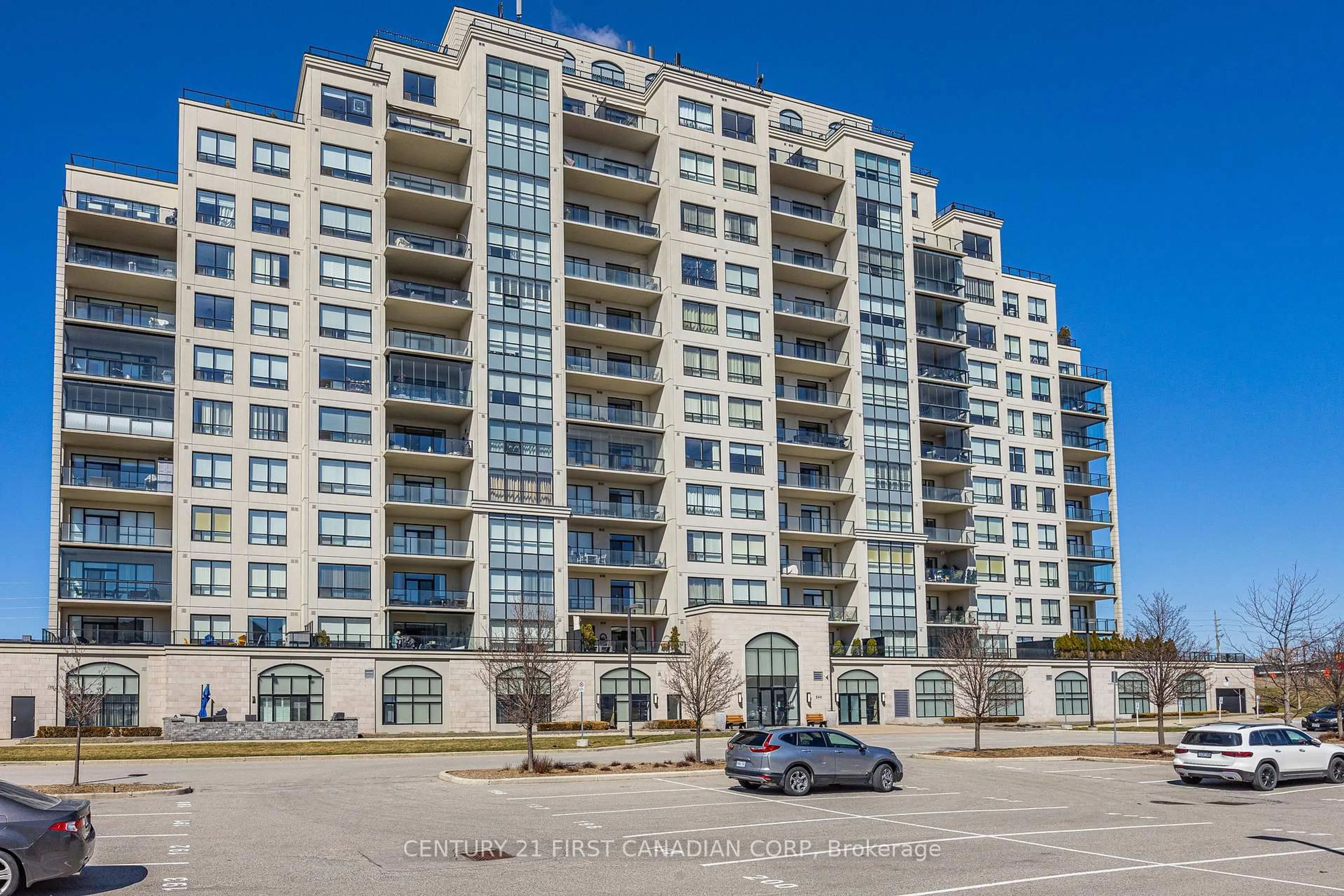 A pic from outside/outdoor area/front of a property/back of a property/a pic from drone, unknown for 240 Village Walk Blvd, London North Ontario N6G 0P6