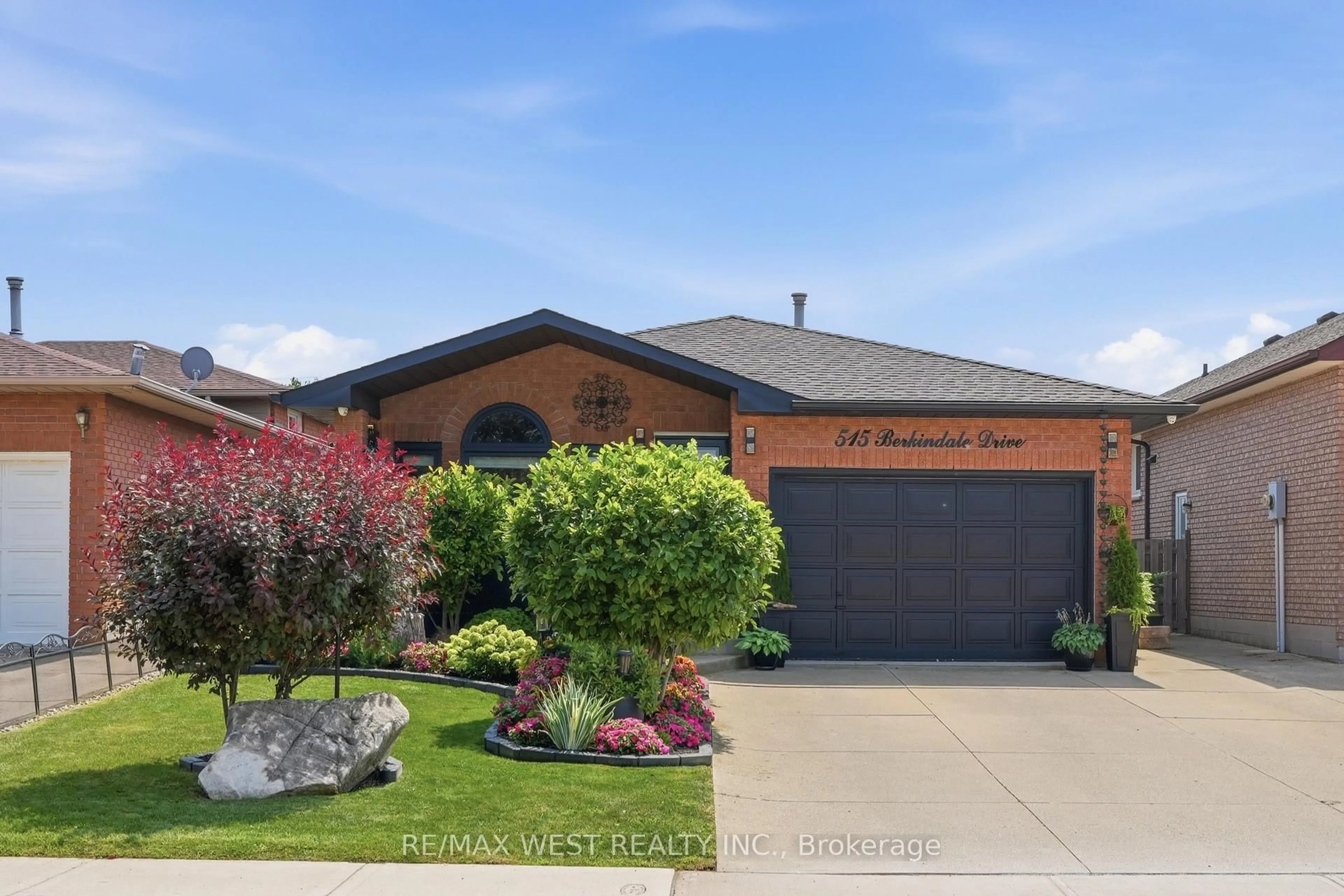 Home with brick exterior material, street for 515 Berkindale Dr, Hamilton Ontario L8E 5B7