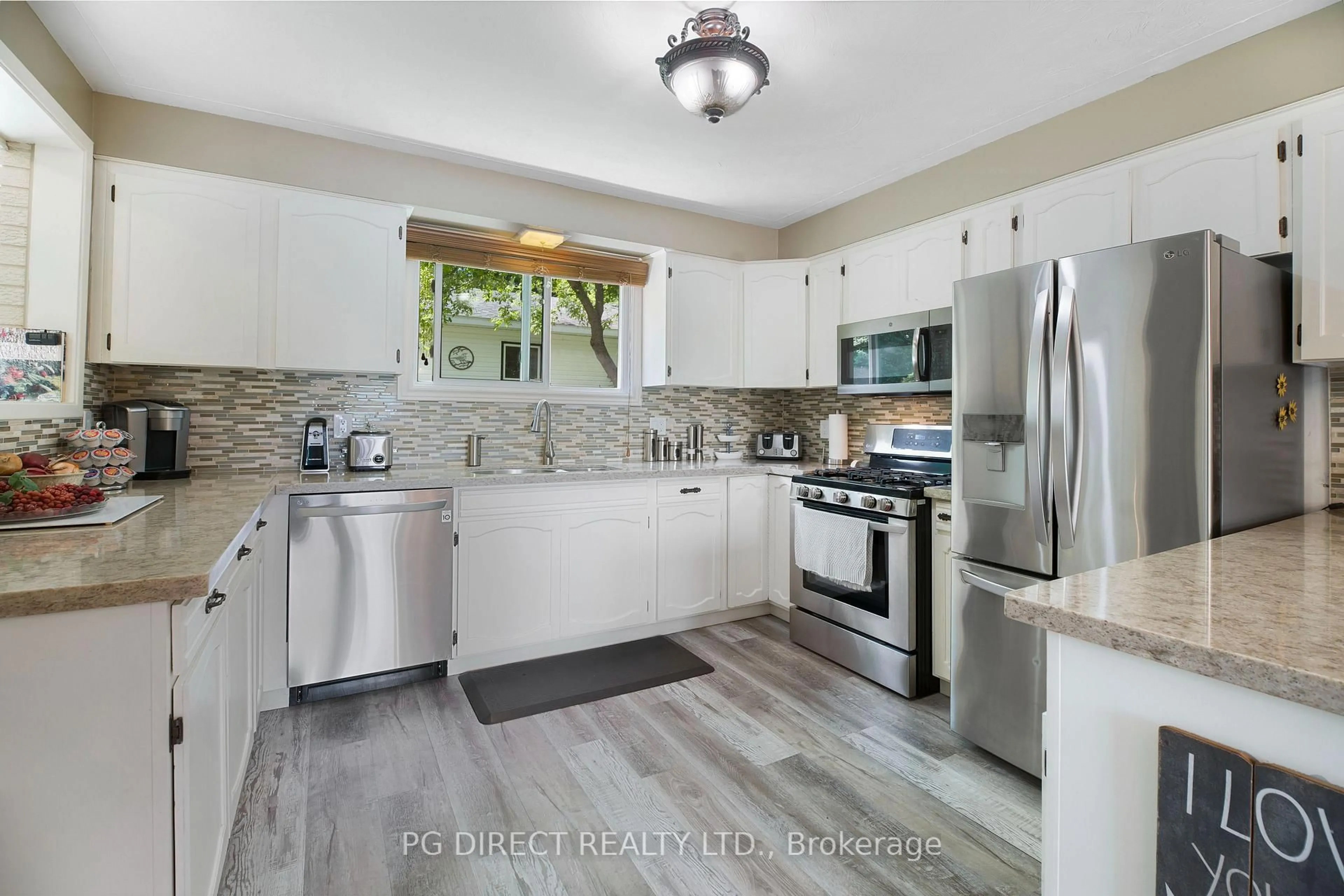 Open concept kitchen, ceramic/tile floor for 13 Sure Strike Rd, East Ferris Ontario P0H 1B0