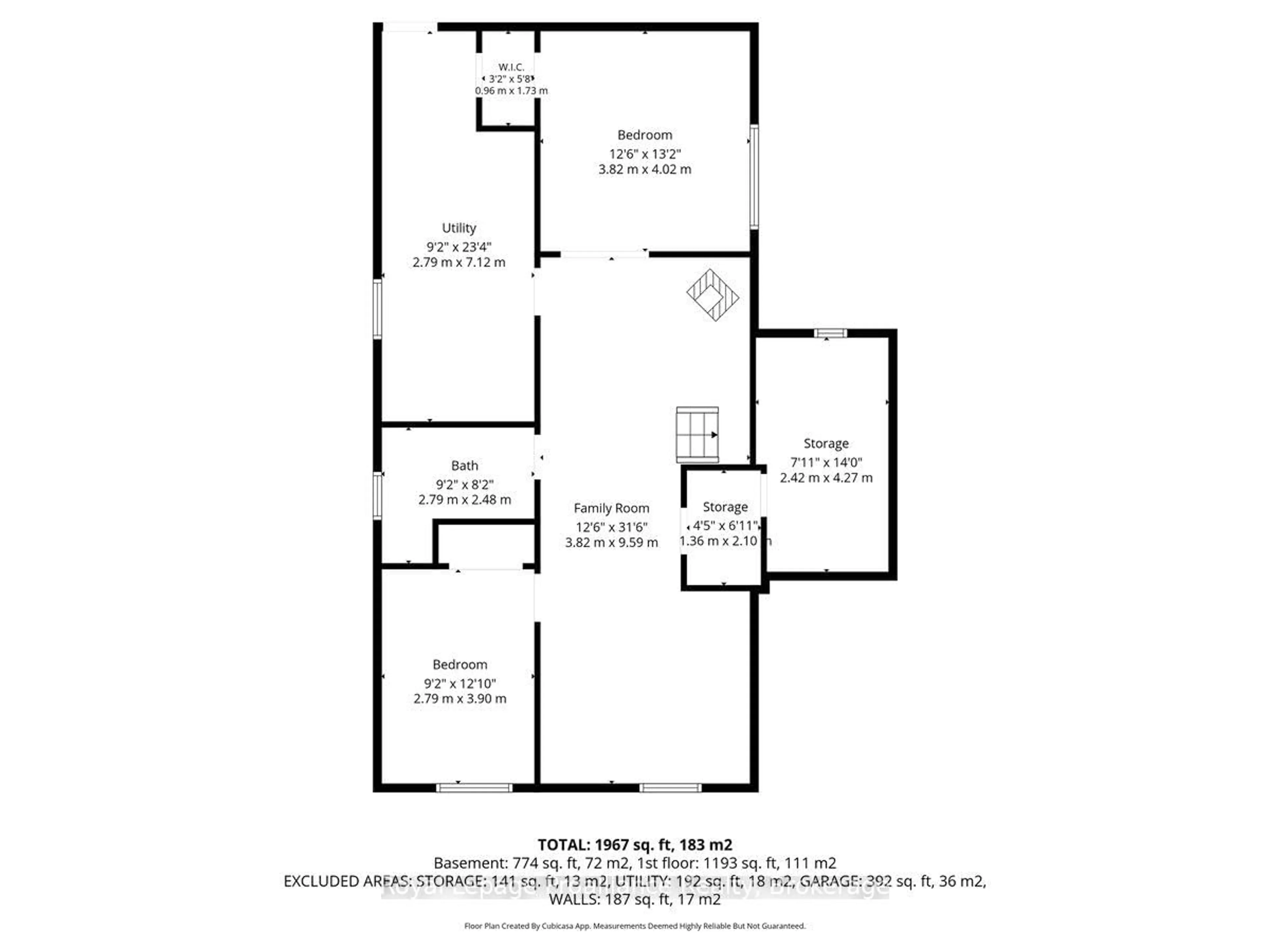 Floor plan for 205 Bethel Rd, Stirling Ontario K0K 3E0