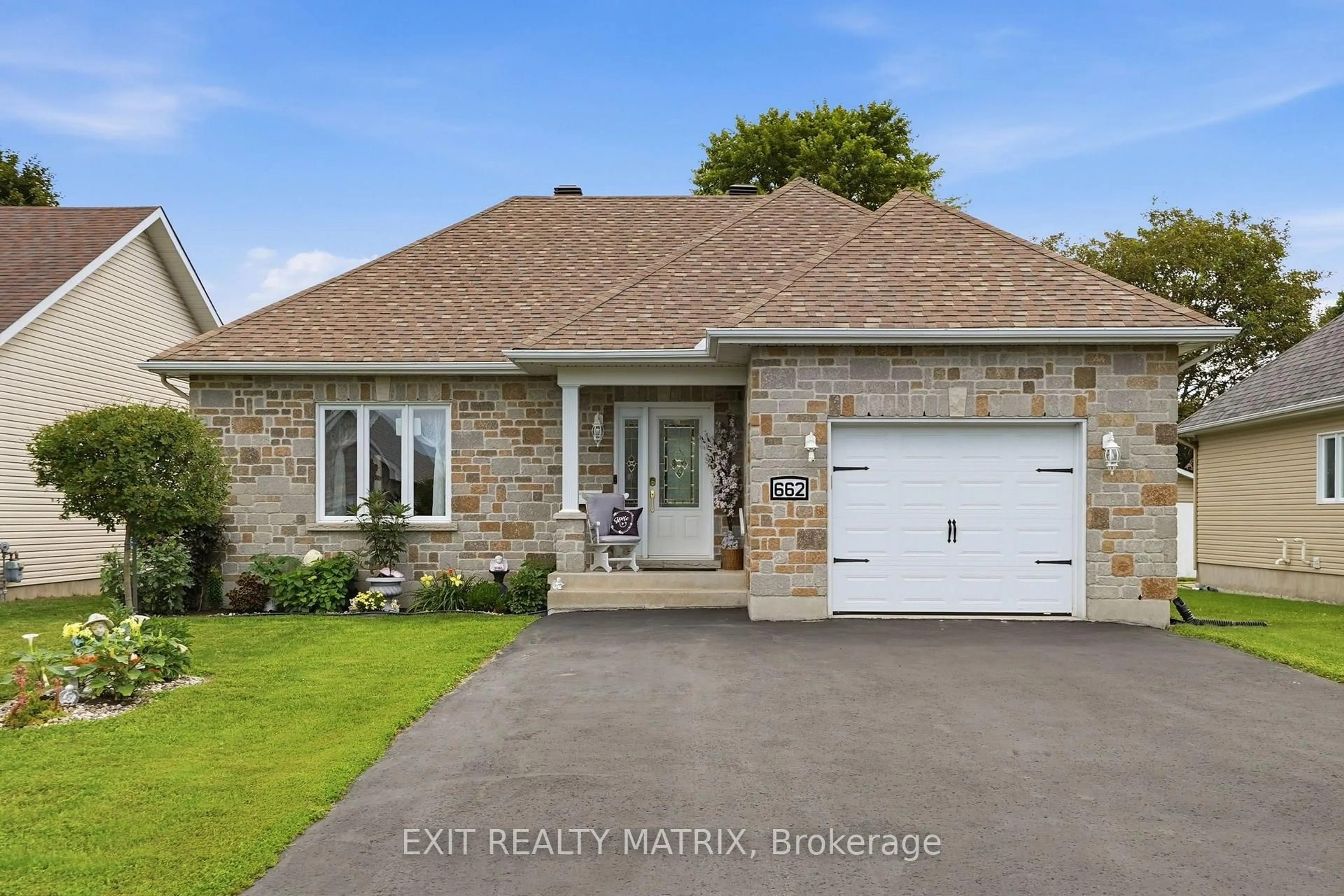 Home with brick exterior material, water/lake/river/ocean view for 662 Des Erables Prom, Casselman Ontario K0A 1M0