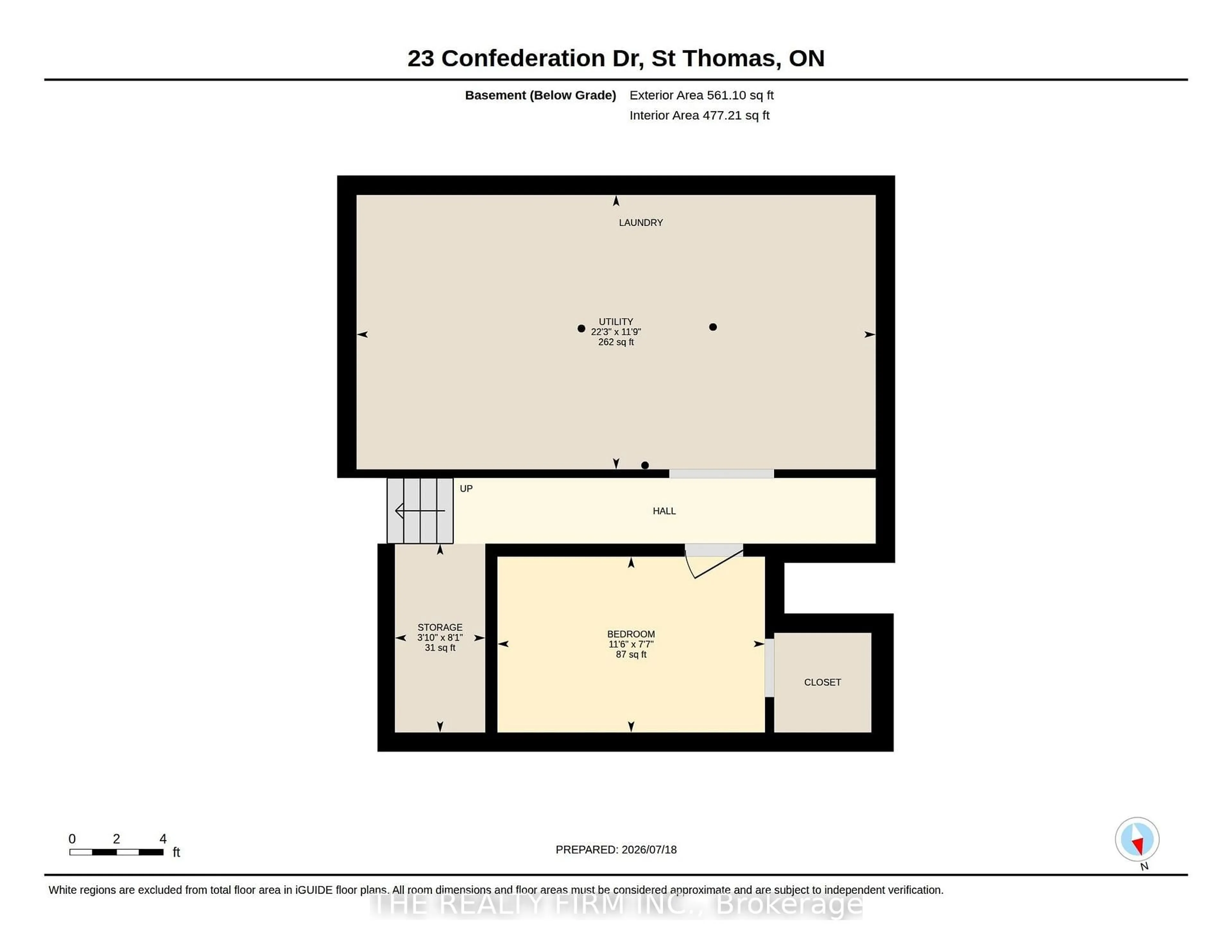 Floor plan for 23 Confederation Dr, St. Thomas Ontario N5P 3P1
