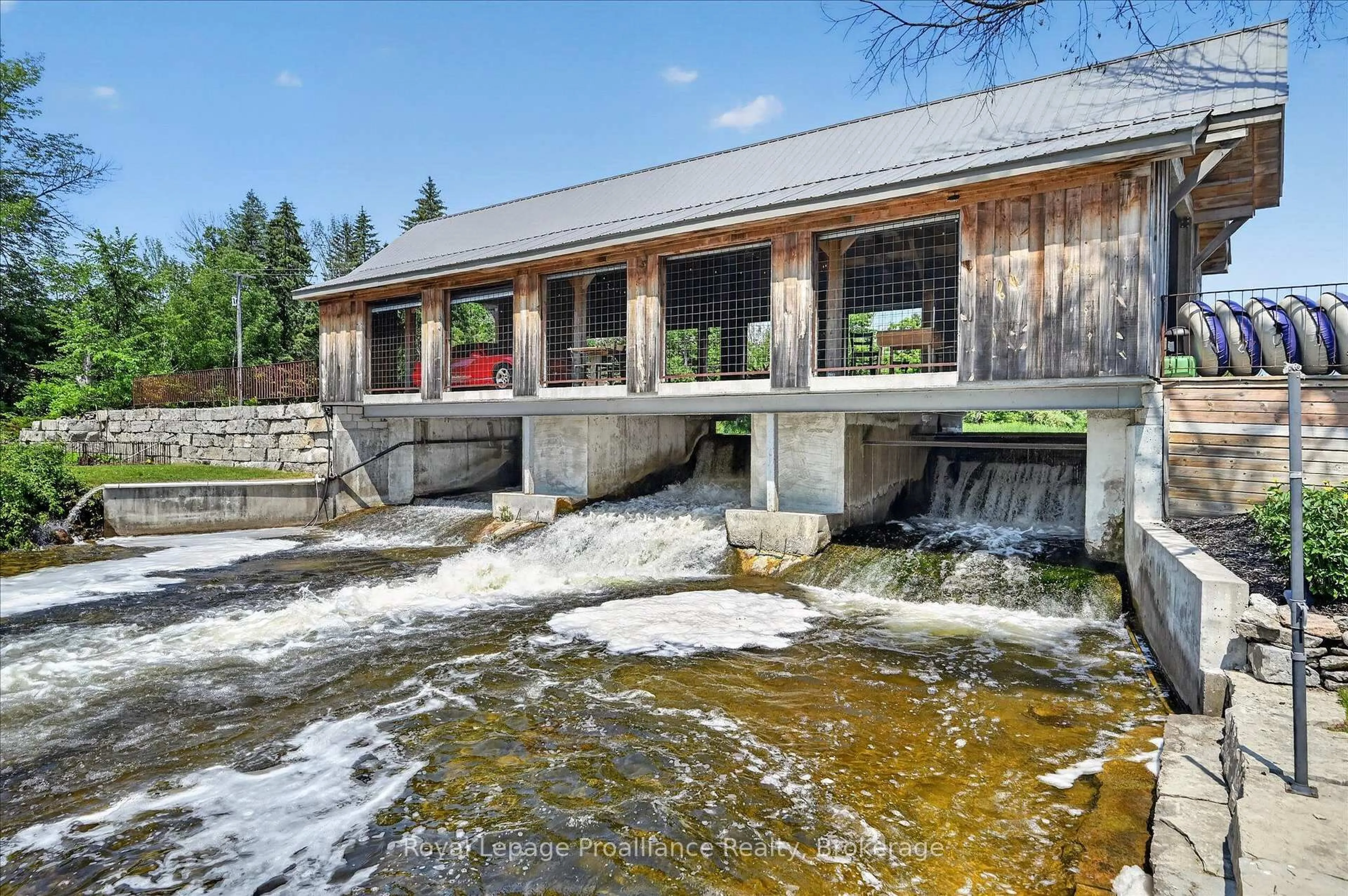 Patio, water/lake/river/ocean view for 551 & 565 Cooney Island Rd, Douro-Dummer Ontario K0L 2H0