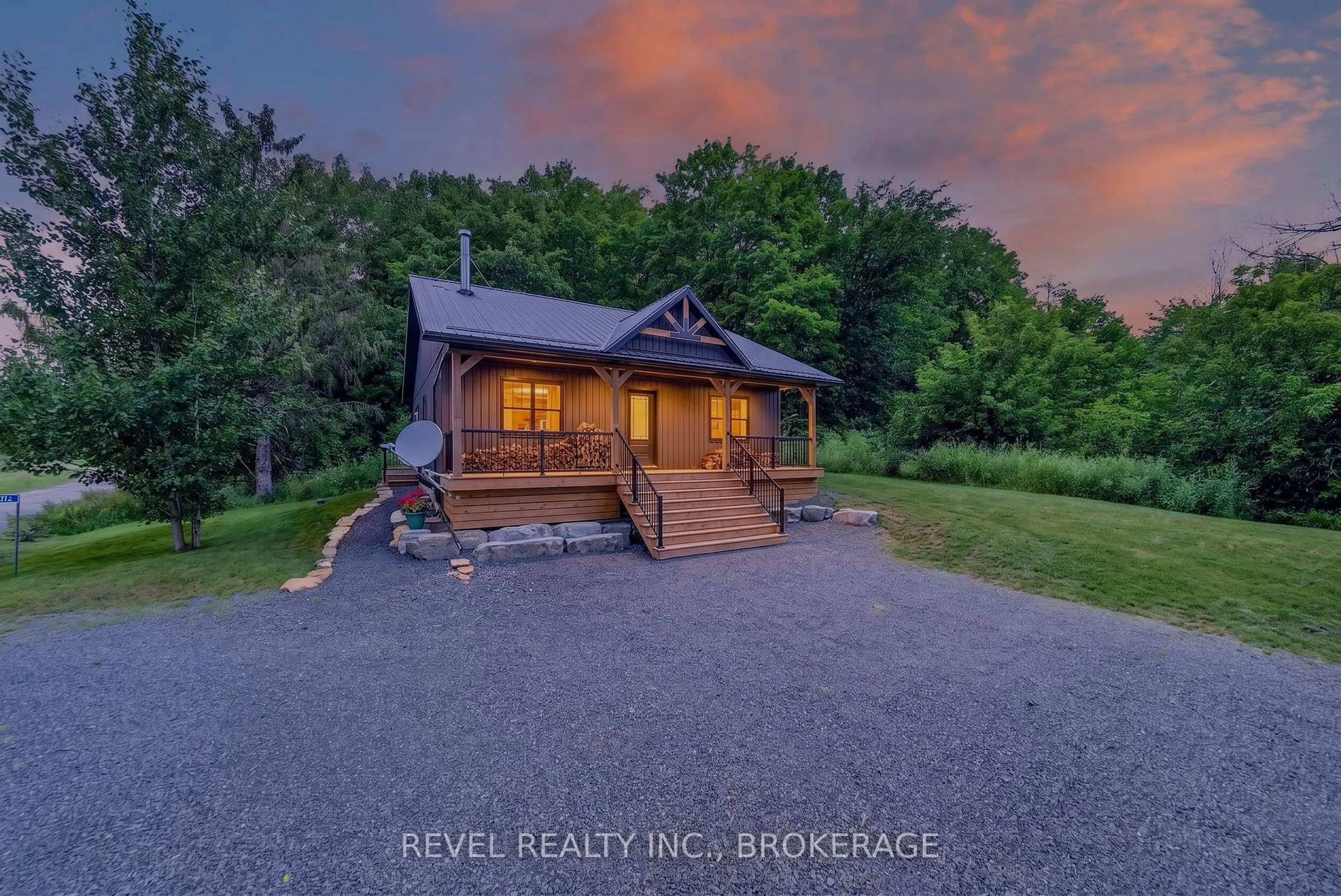A pic from outside/outdoor area/front of a property/back of a property/a pic from drone, unknown for 106 Long Point Rd, Leeds and the Thousand Islands Ontario K0E 1N0