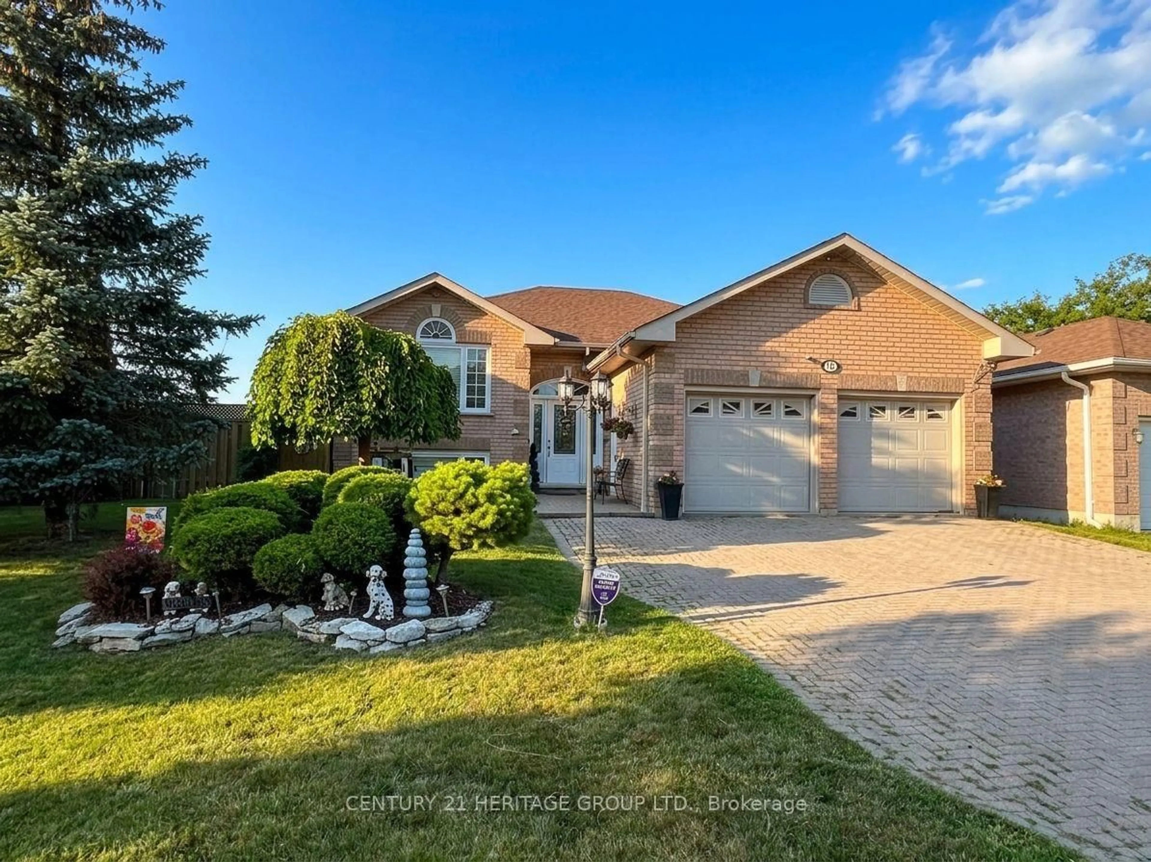 Home with brick exterior material, street for 16 Eakins Cres, Kawartha Lakes Ontario K9V 6H8