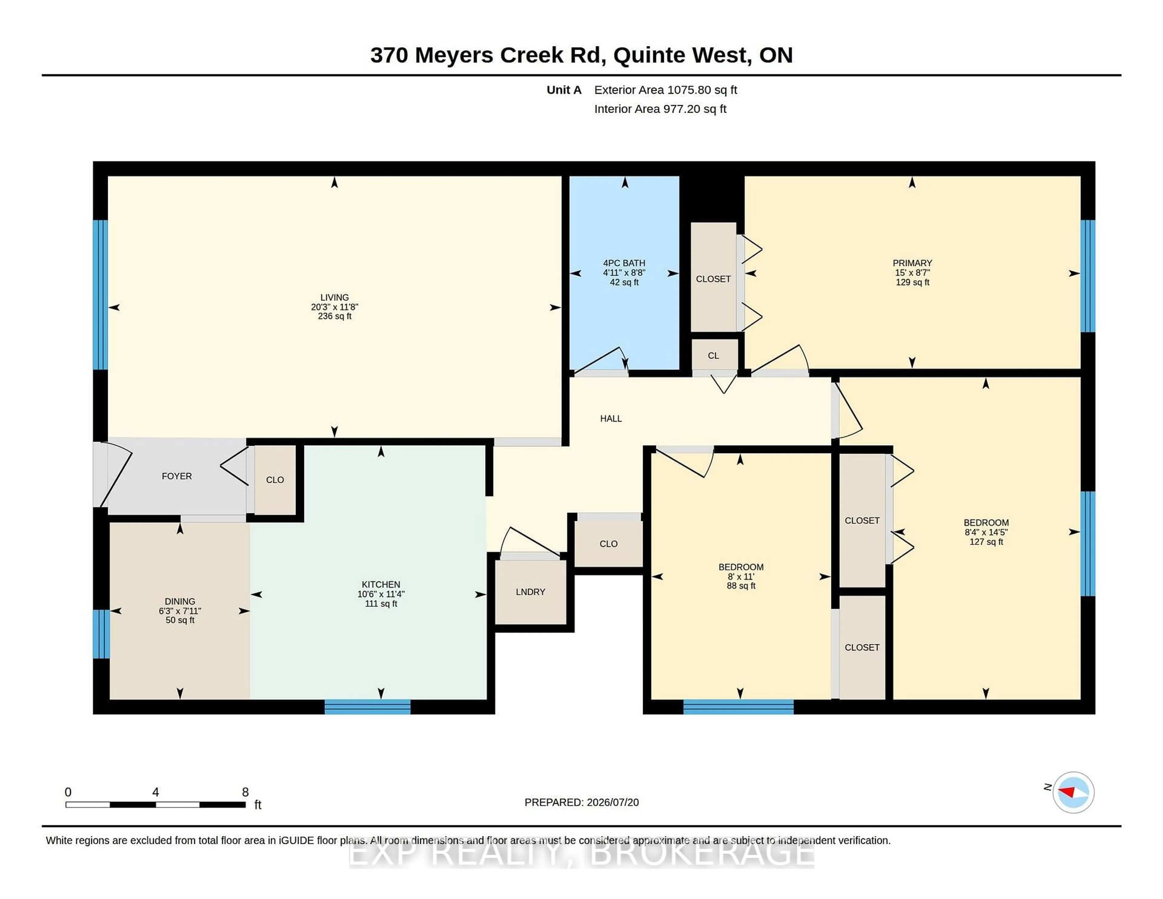 Floor plan for 370 MEYERS CREEK Rd, Trenton Ontario K8V 5P8